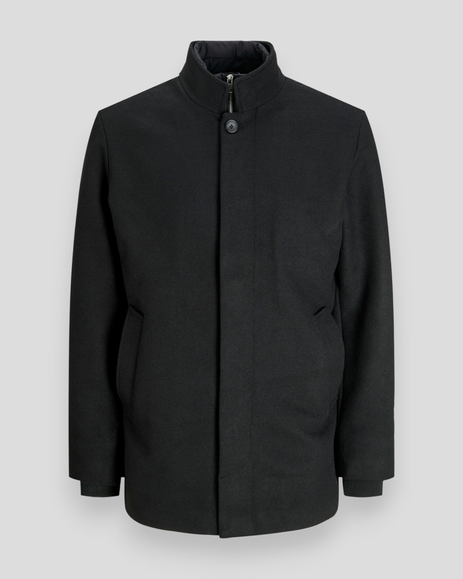 Harrison Wool Blend Jacket - Black