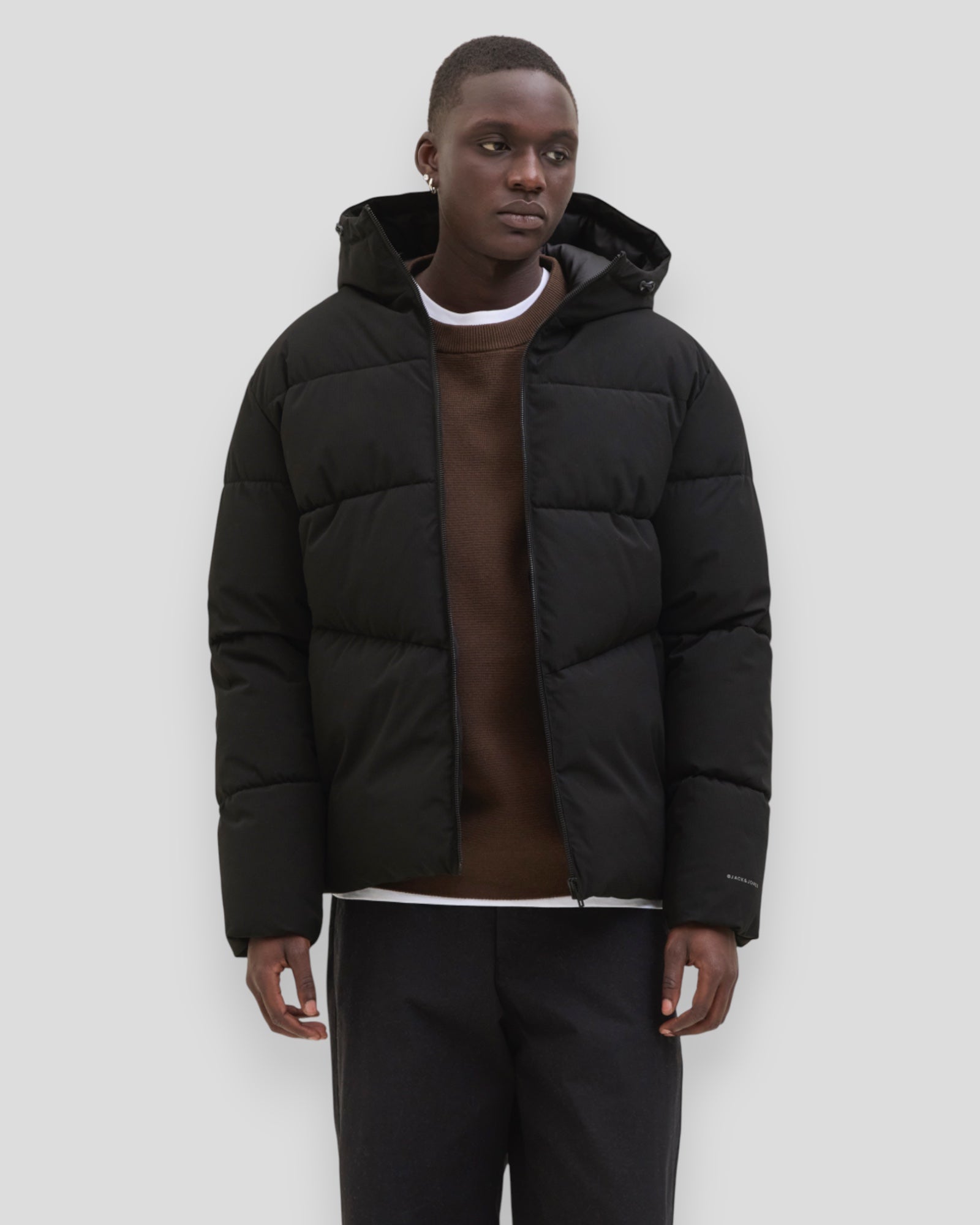 Global Puffer Jacket - Black