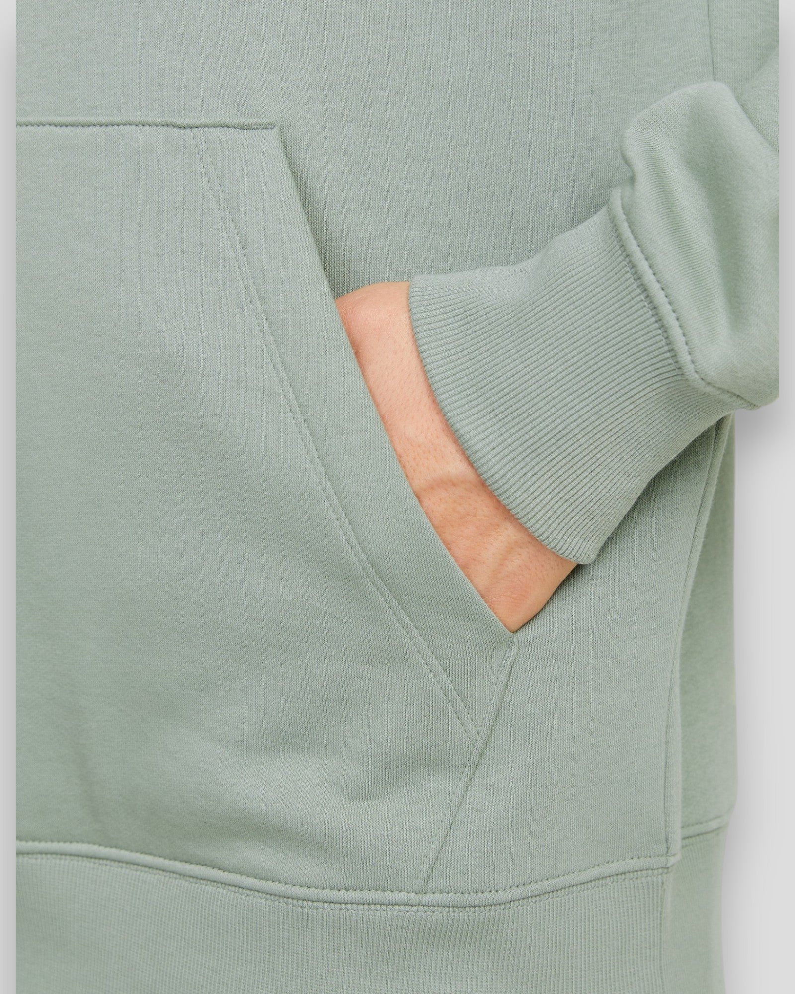 Star Basic Sweat Hood - Iceberg Green