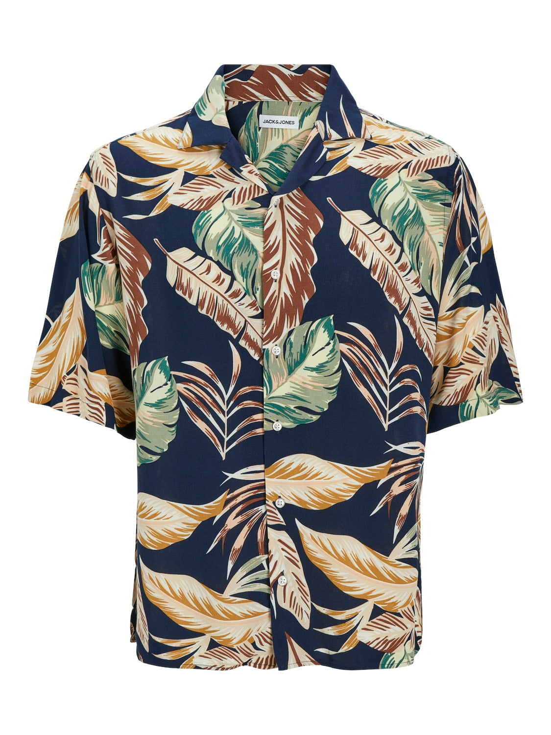 Jeff AOP Resort Shirt - Navy Blazer