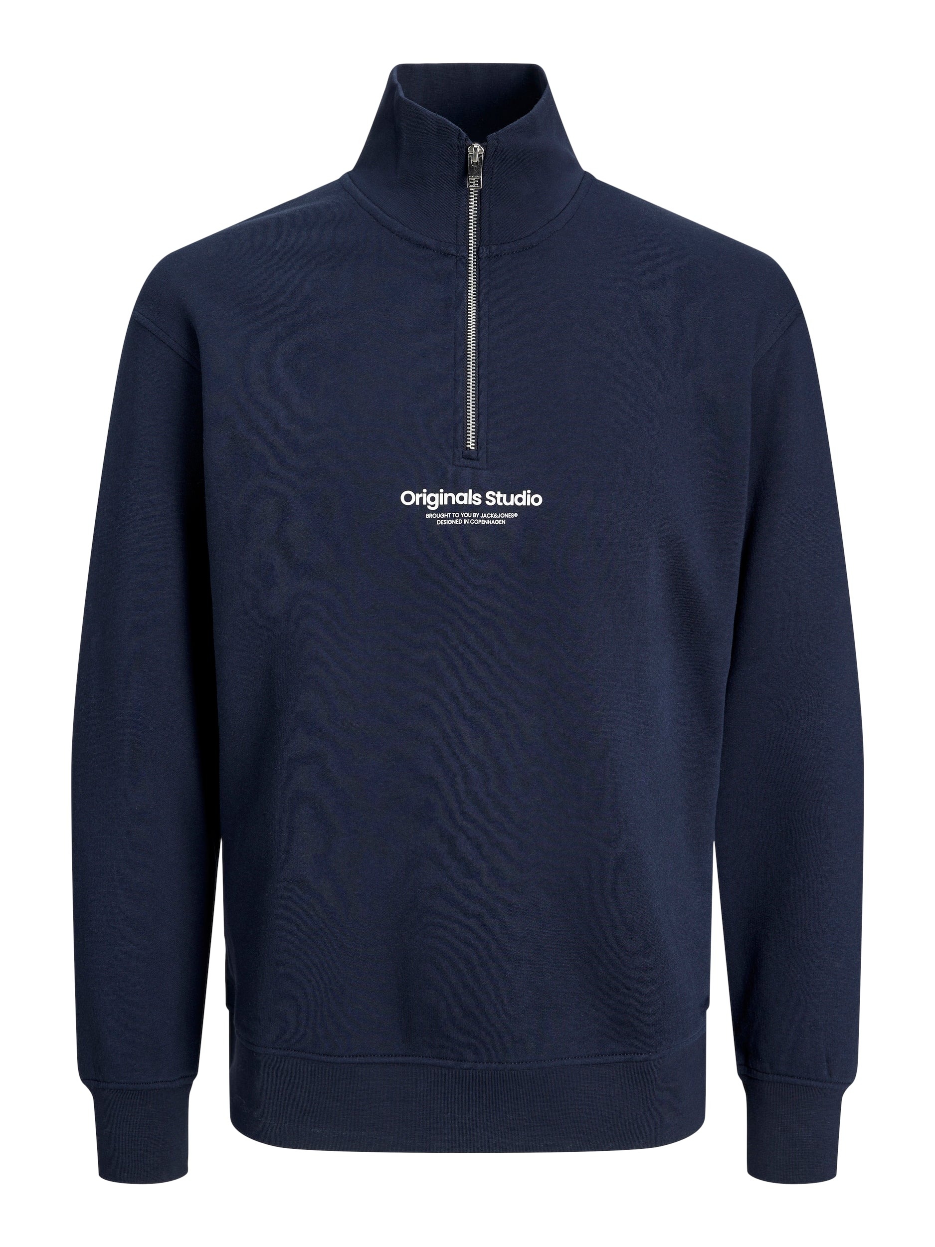 Vesterbro Sweat Quarter Zip Hn - Navy