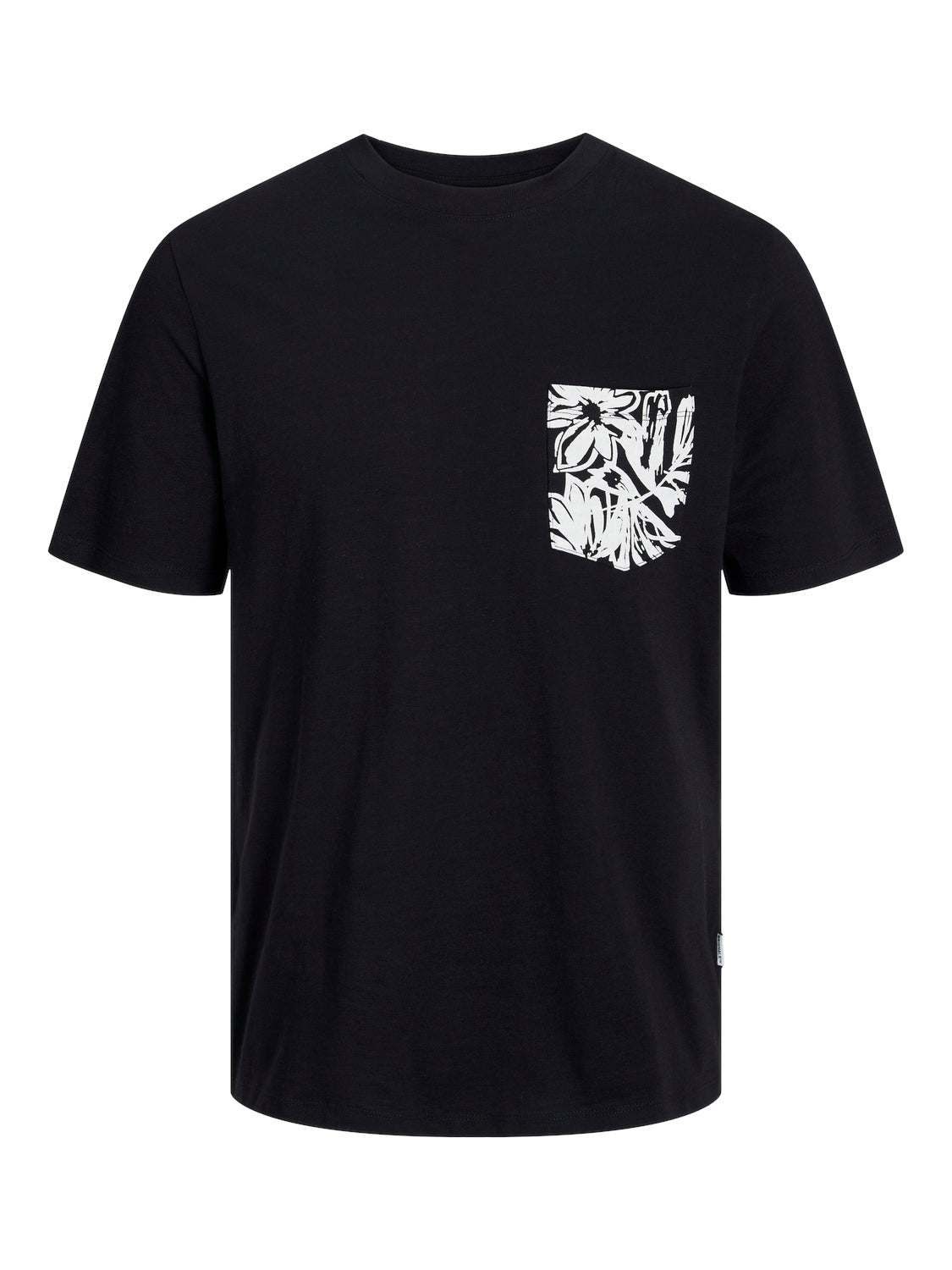 Lafayette Pocket SS Crew Neck T-Shirt - Black