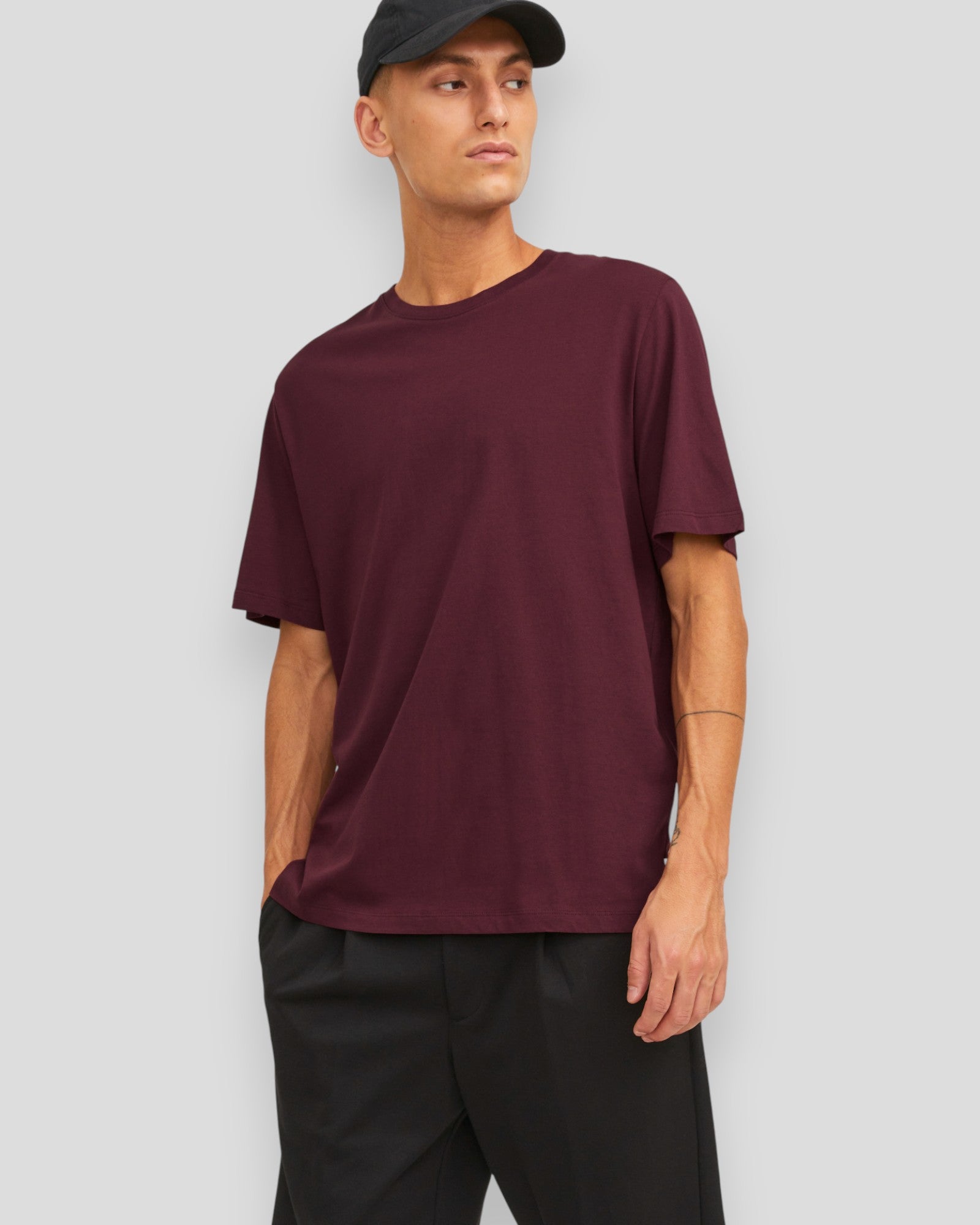 Organic Basic Tee SS O-Neck - Port Royale