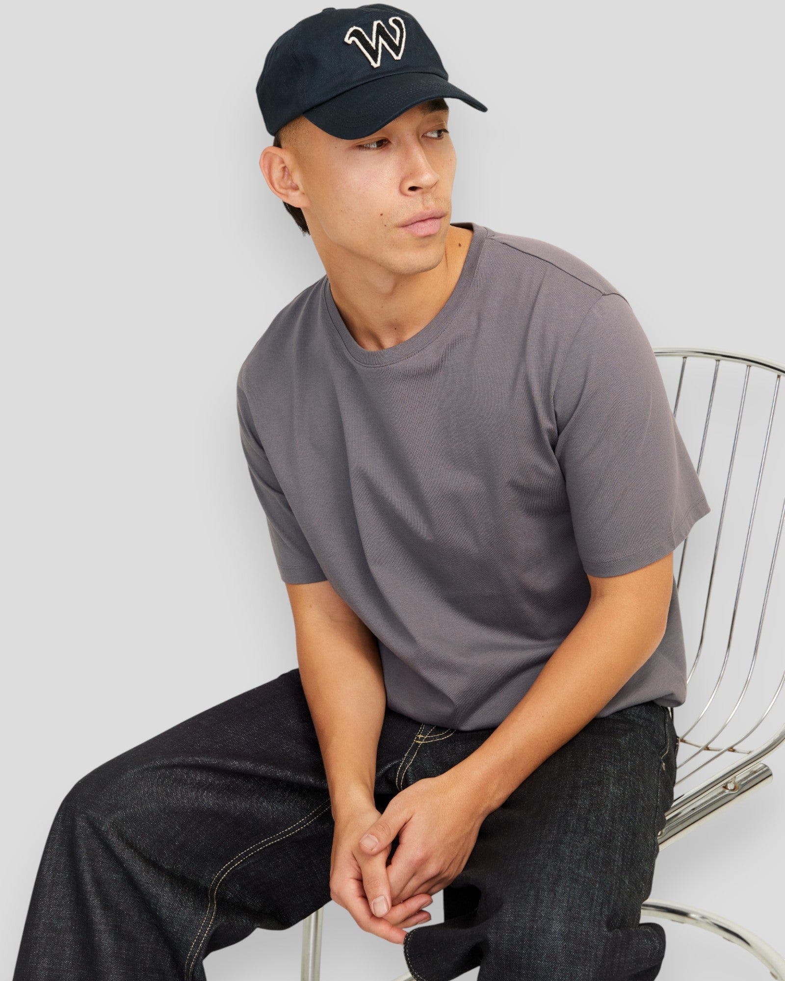 Organic Basic Tee SS O-Neck - Castlerock