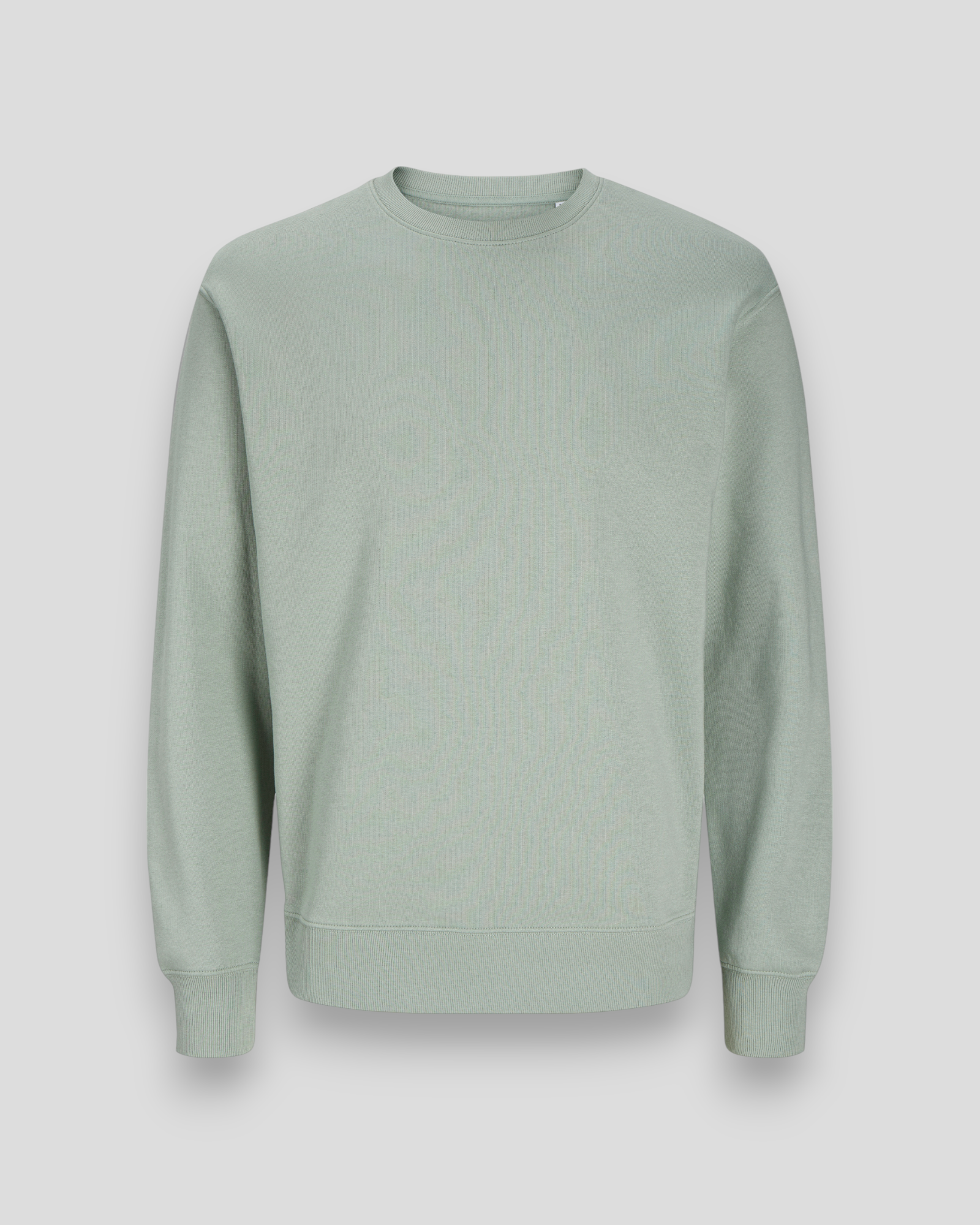 Star Organic Sweat Crew - Iceberg Green