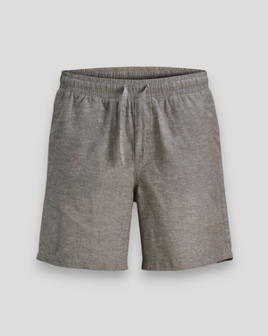 Jaiden Summer Jogger Linen Shorts - Morel