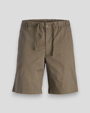 Jaiden hybrid joggershorts fra Jack & Jones i morel farve, afslappet design med komfortabel pasform til sommerbrug