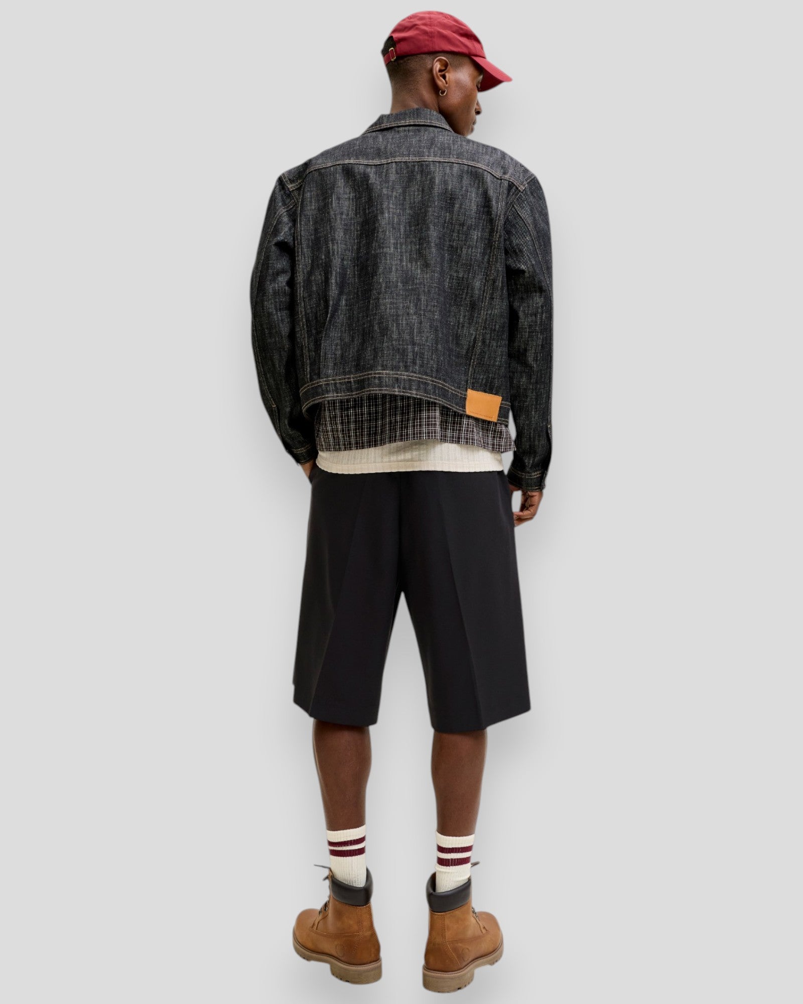 Sort Jack & Jones Towen Toby Chino Shorts i XLNG, afslappet design med lommer og blødt bomuldsmateriale.