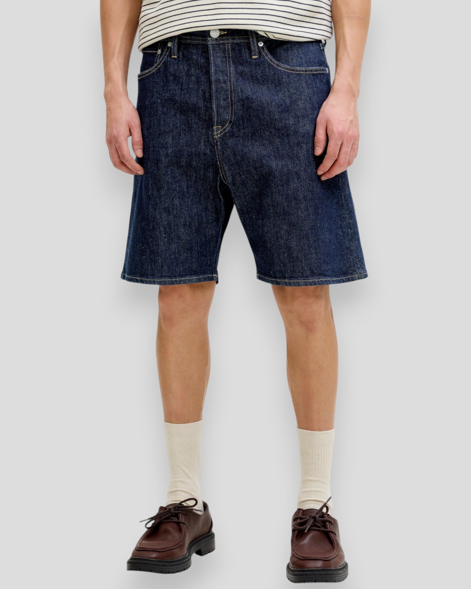 Tony Original Shorts AM 460 - Blue Denim Rinsed