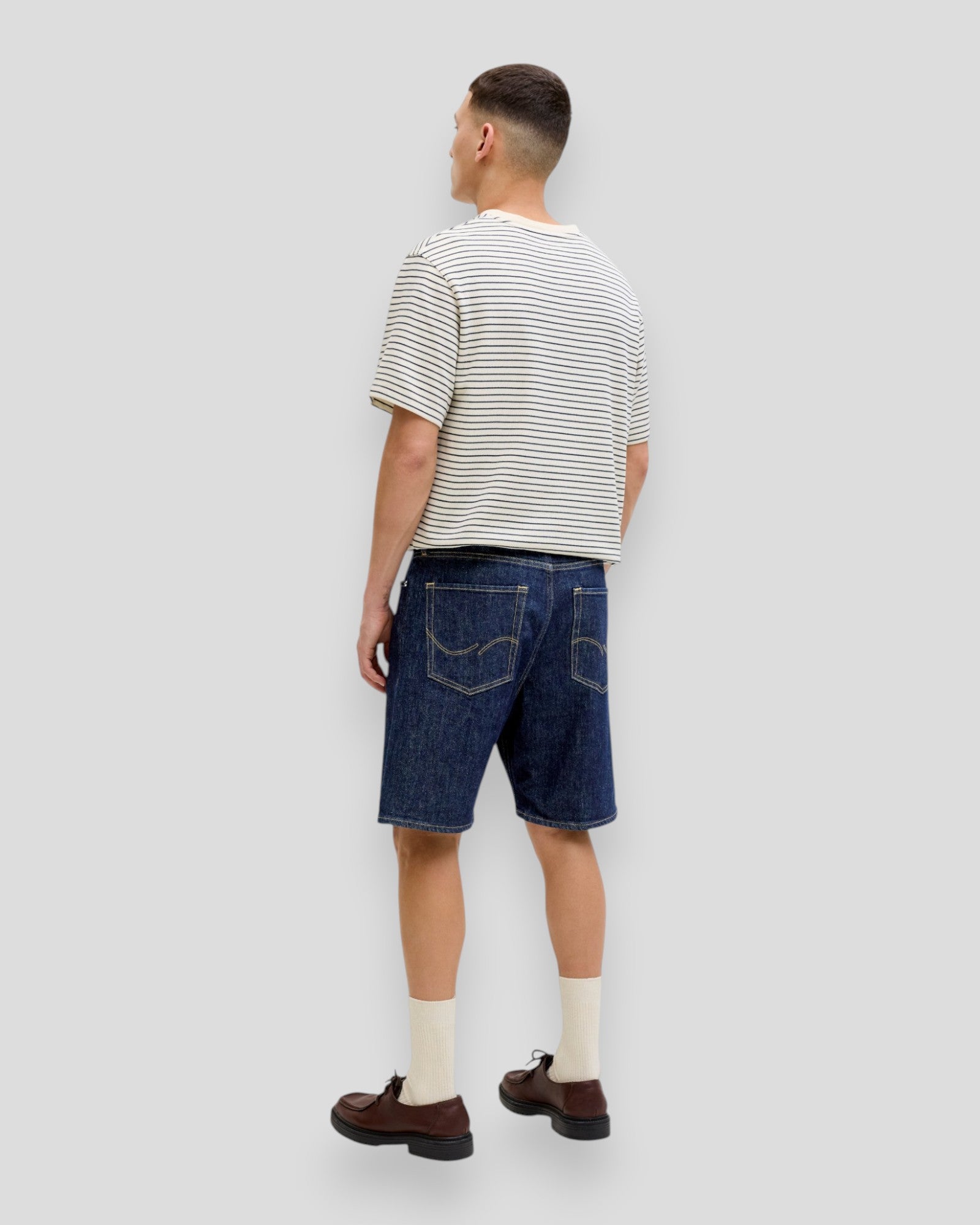 Tony Original Shorts AM 460 - Blue Denim Rinsed