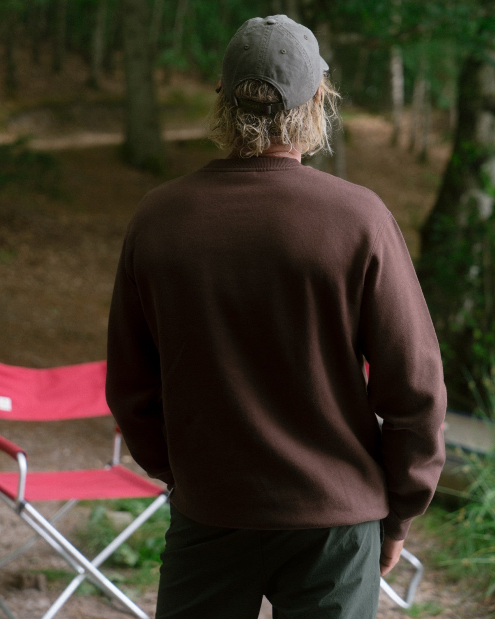 Slow Flow Crewneck - Chicory Coffee