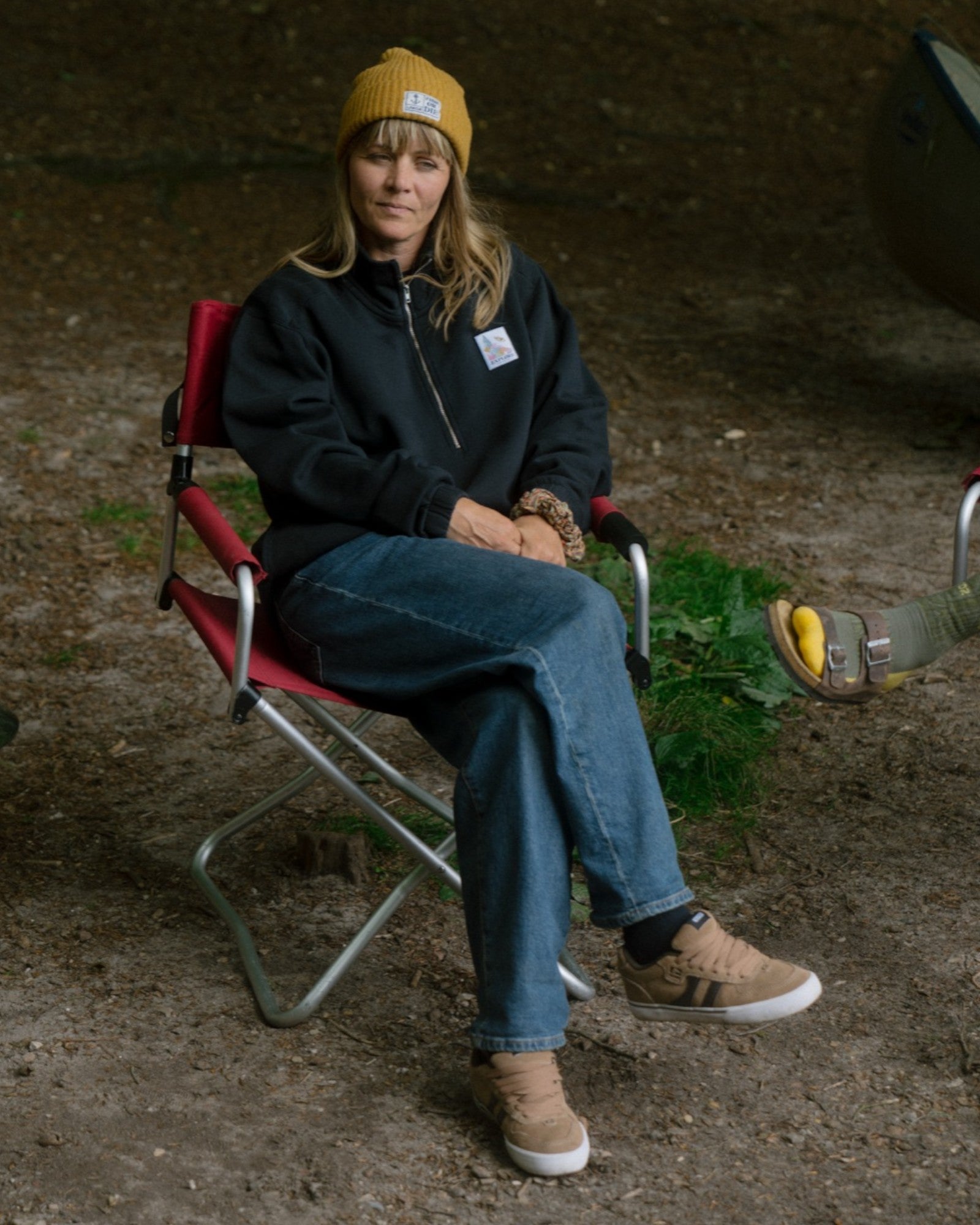 Halfzip w. Wall of Wonder Patch - Moonless Night