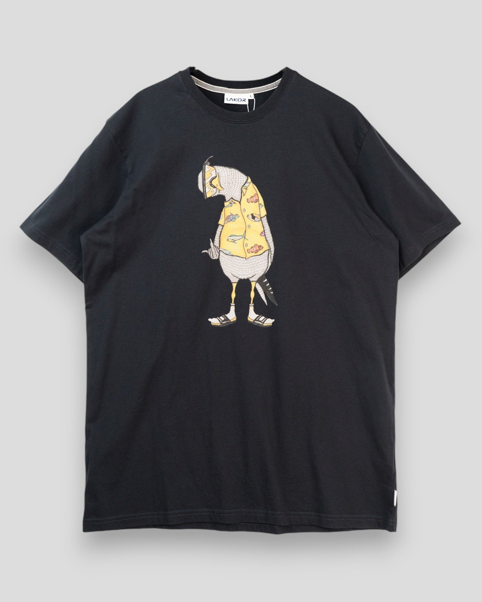 Flipping The Bird Tee - Moonless Night