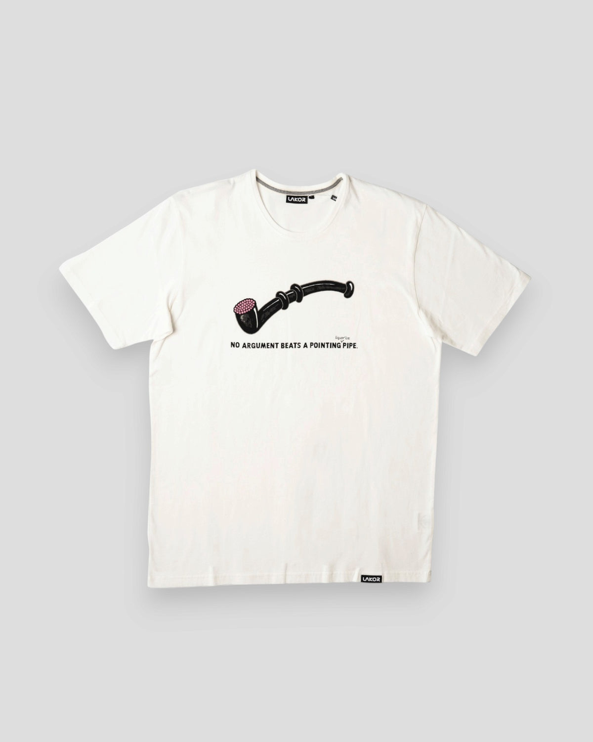 Lakridspibe T-Shirt - Star White