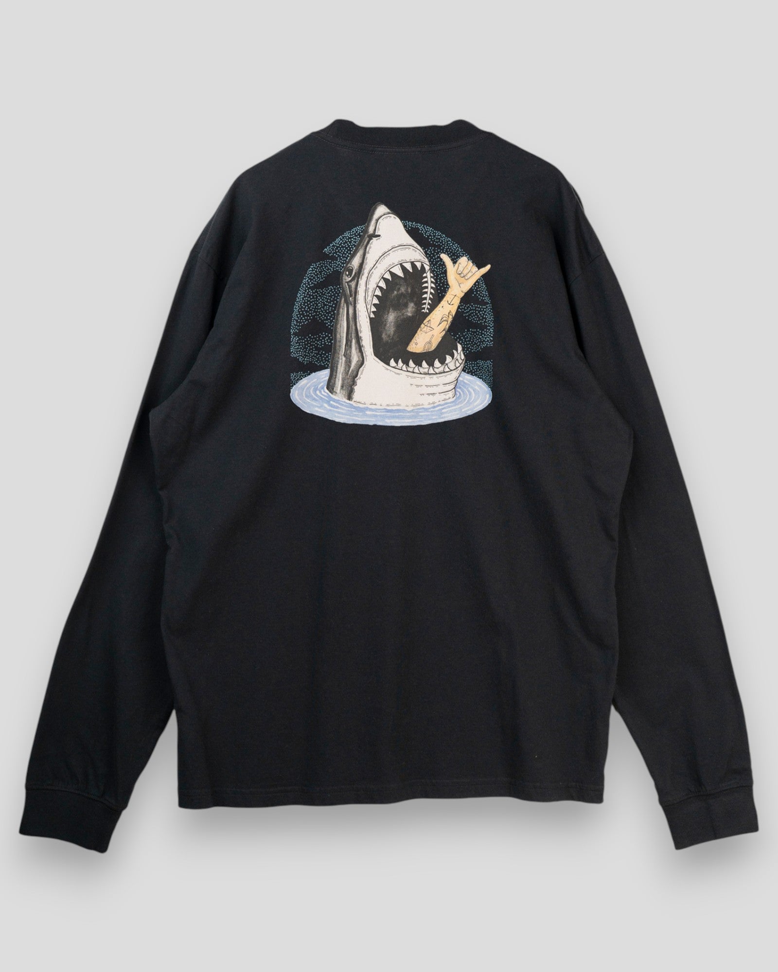 Back Attack Boxfit LS Tee - Moonless Night