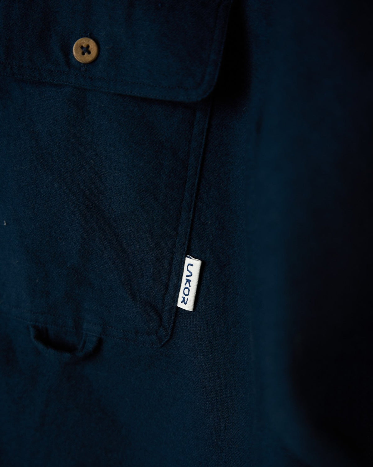 Moleskin Shirt - Blueberry