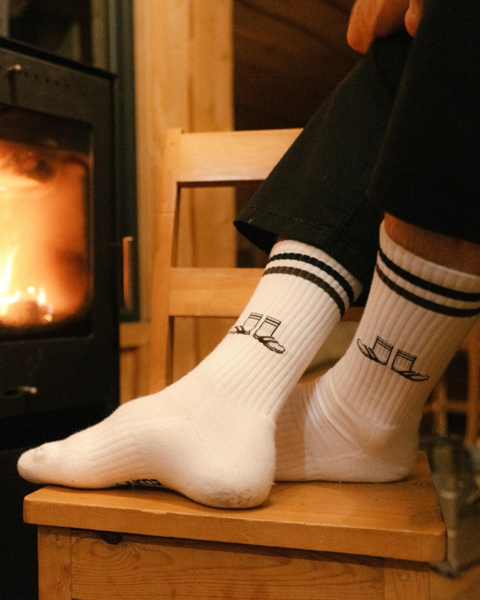 Socks & Sandals Socks - White