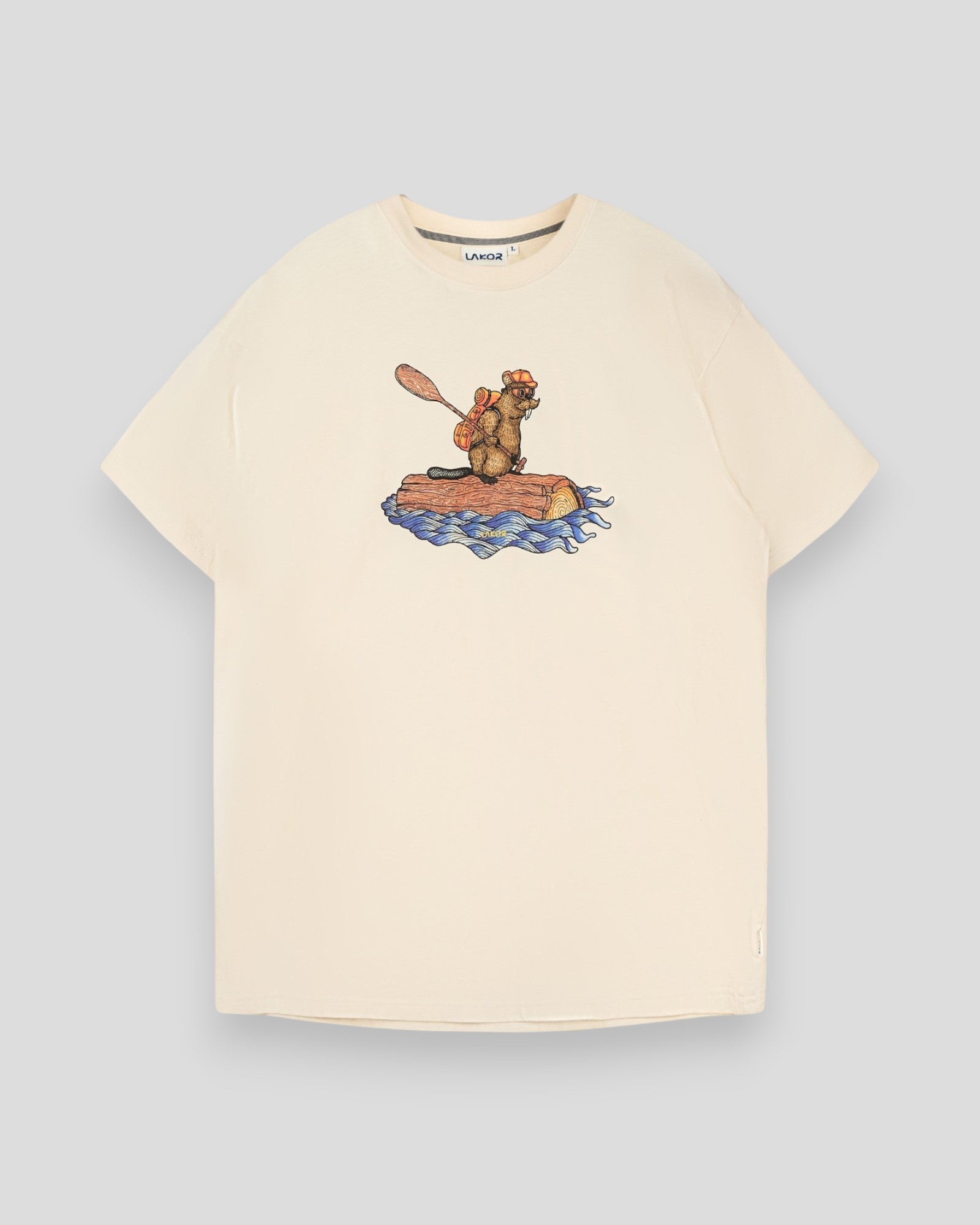 Beaver Rafting T-shirt - Rainy Day