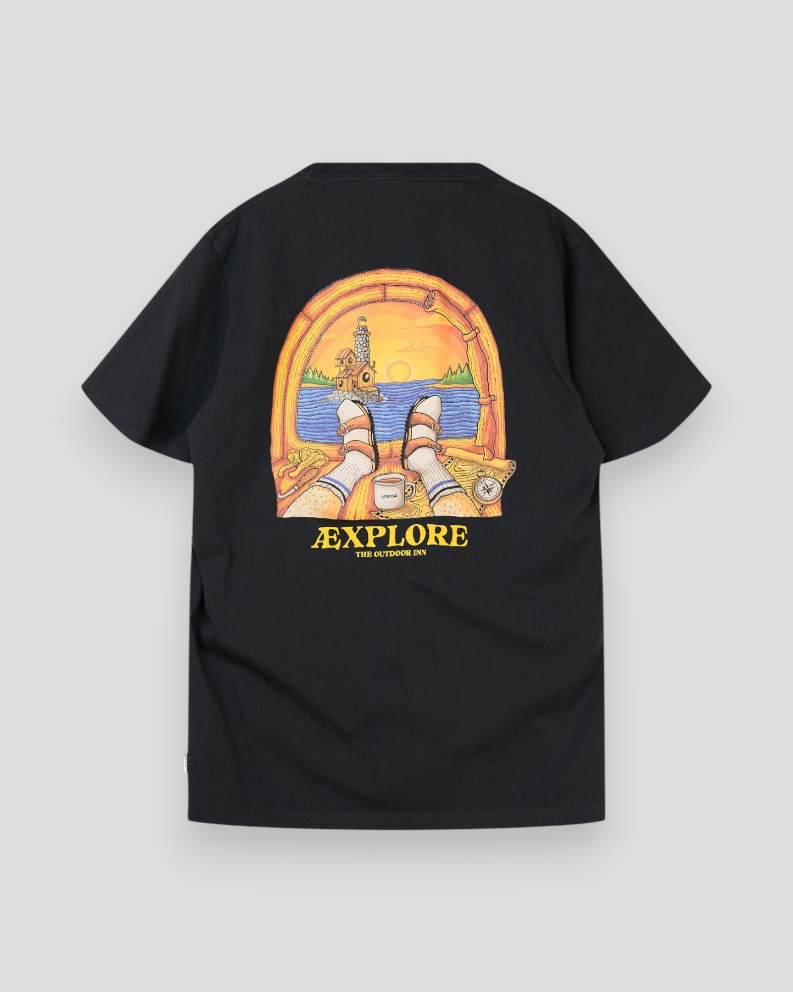 Room with a View T-shirt - Moonless Night