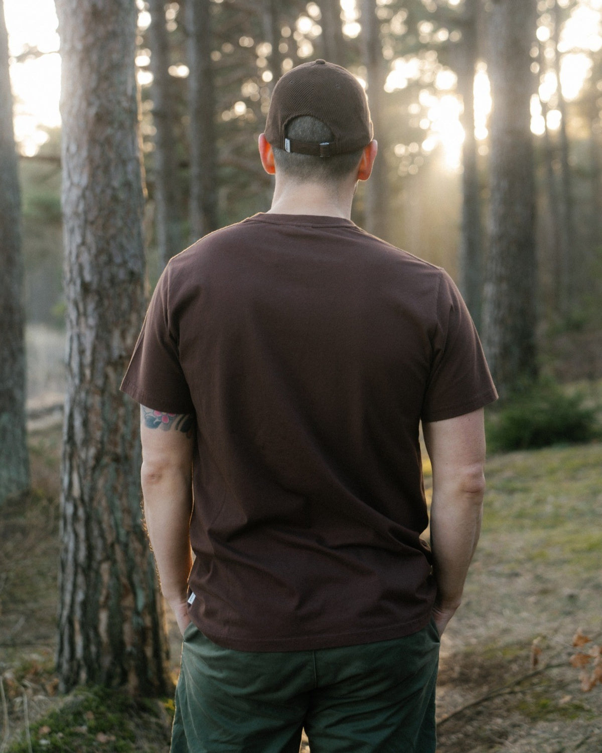 Lazy Lumber T-shirt - Chicory Coffee