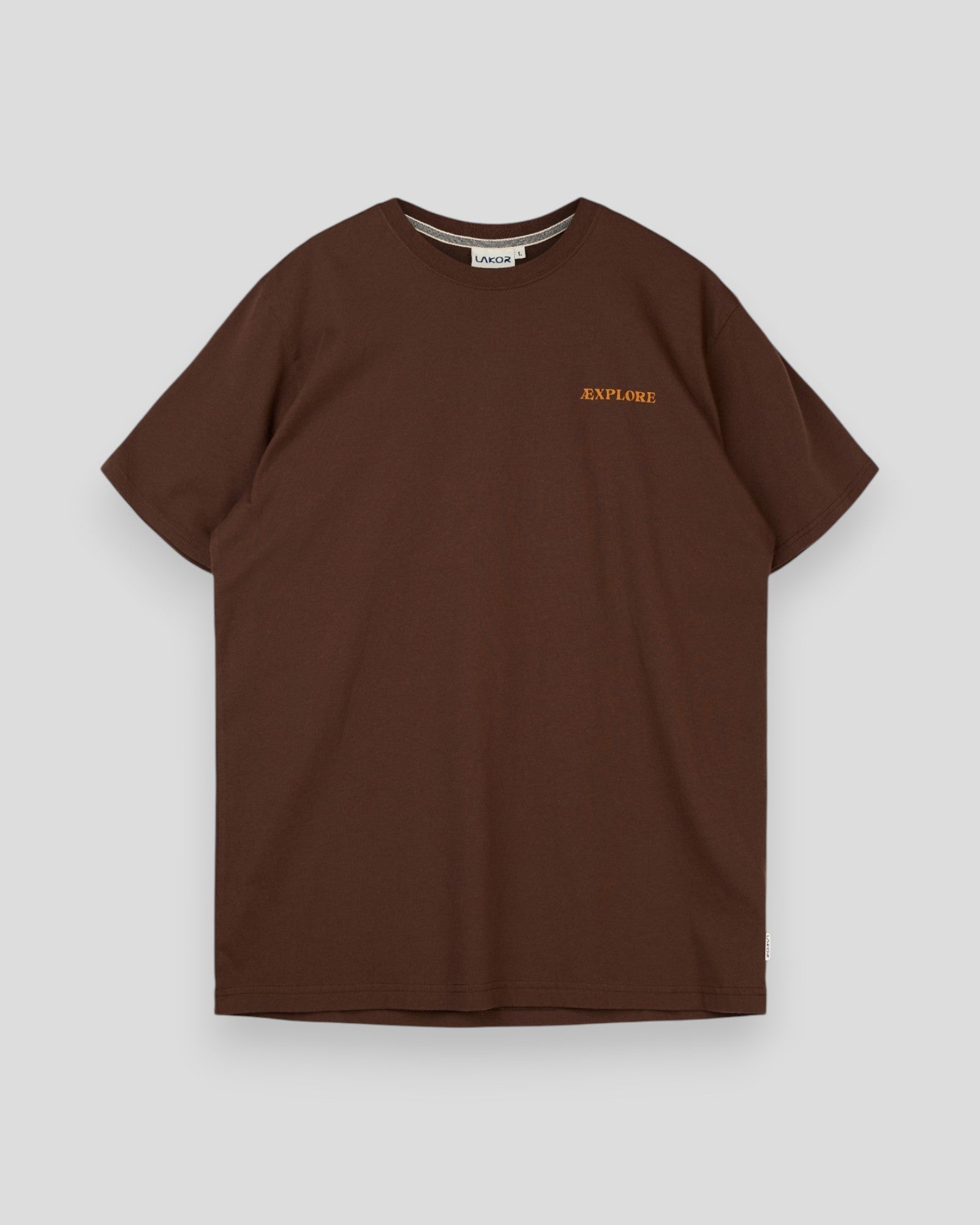 Yoga Moose T-shirt - Chicory Coffee