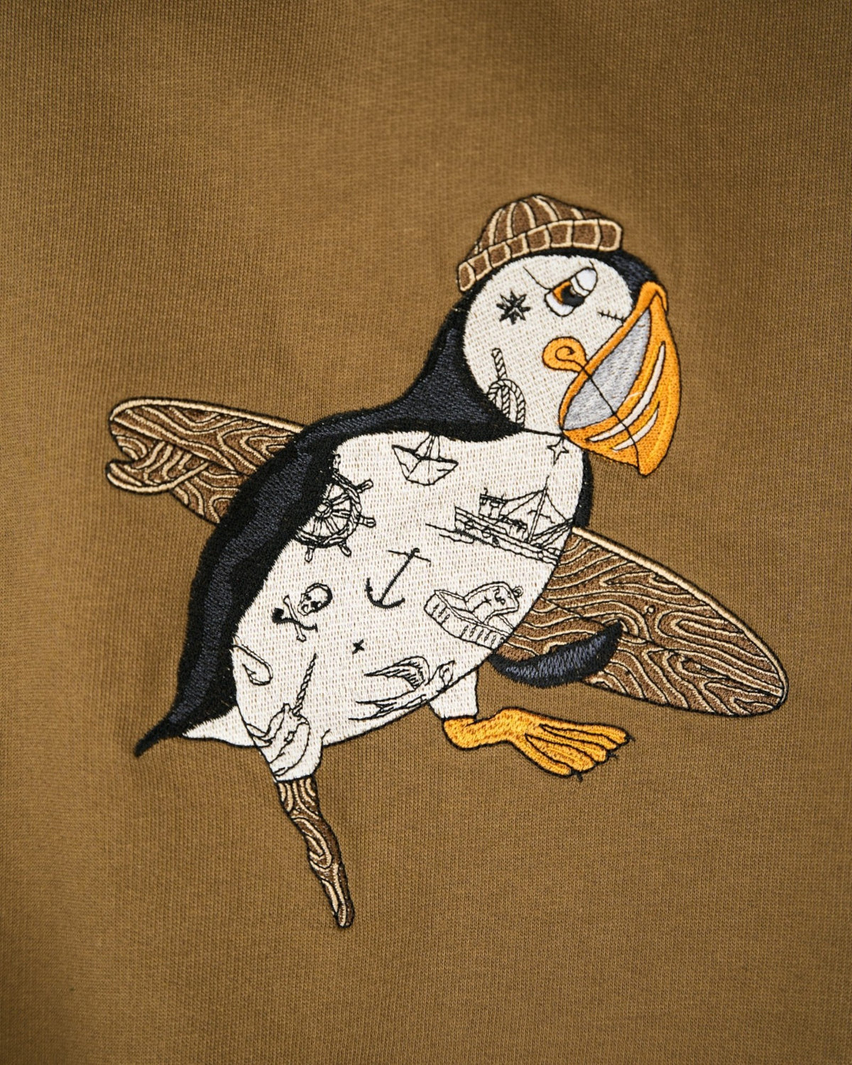 Sea Parrot Surf Crewneck - Kangaroo
