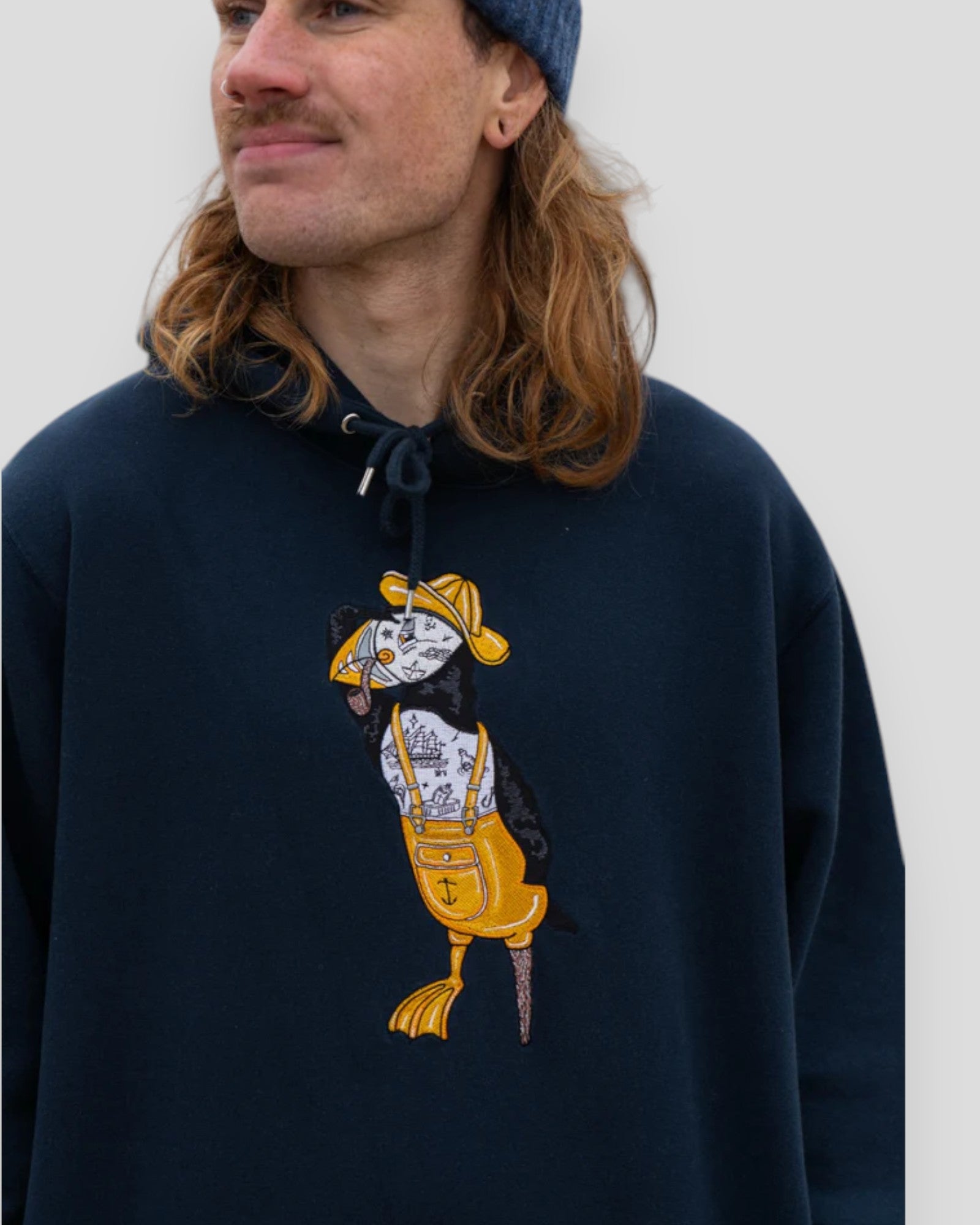 Seaparrot Seaman Hoodie - Blueberry