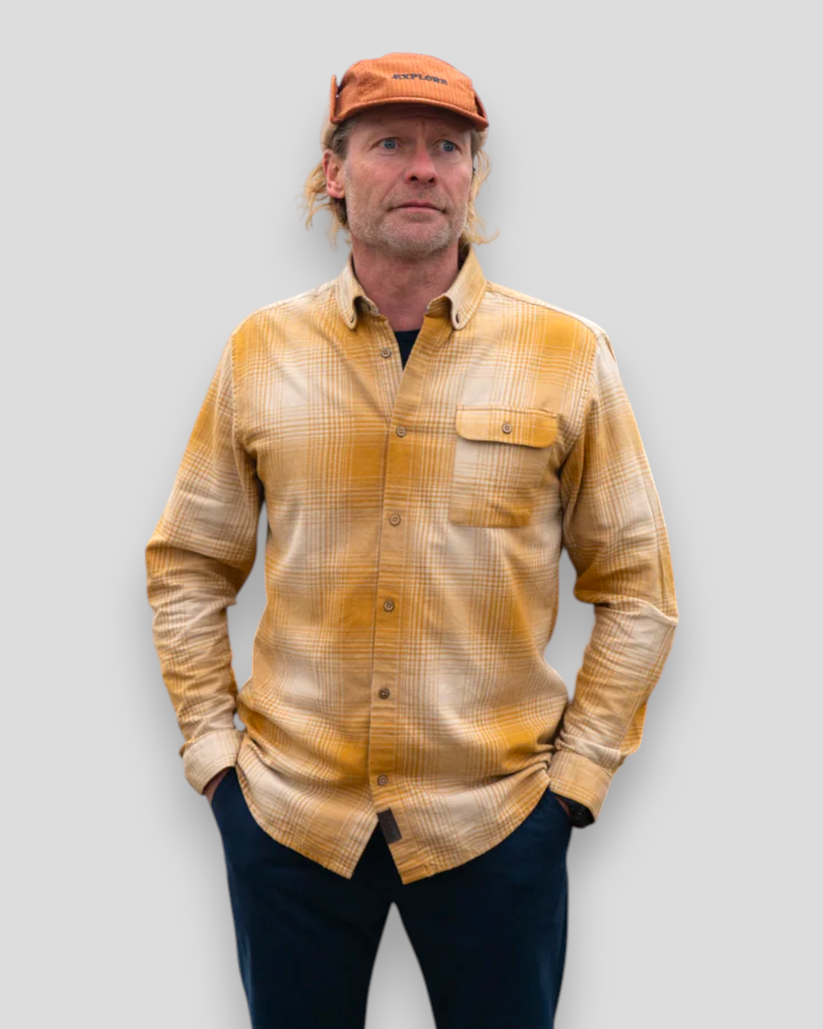 Inca Unna Shirt - Wood Thrush/White Pepper