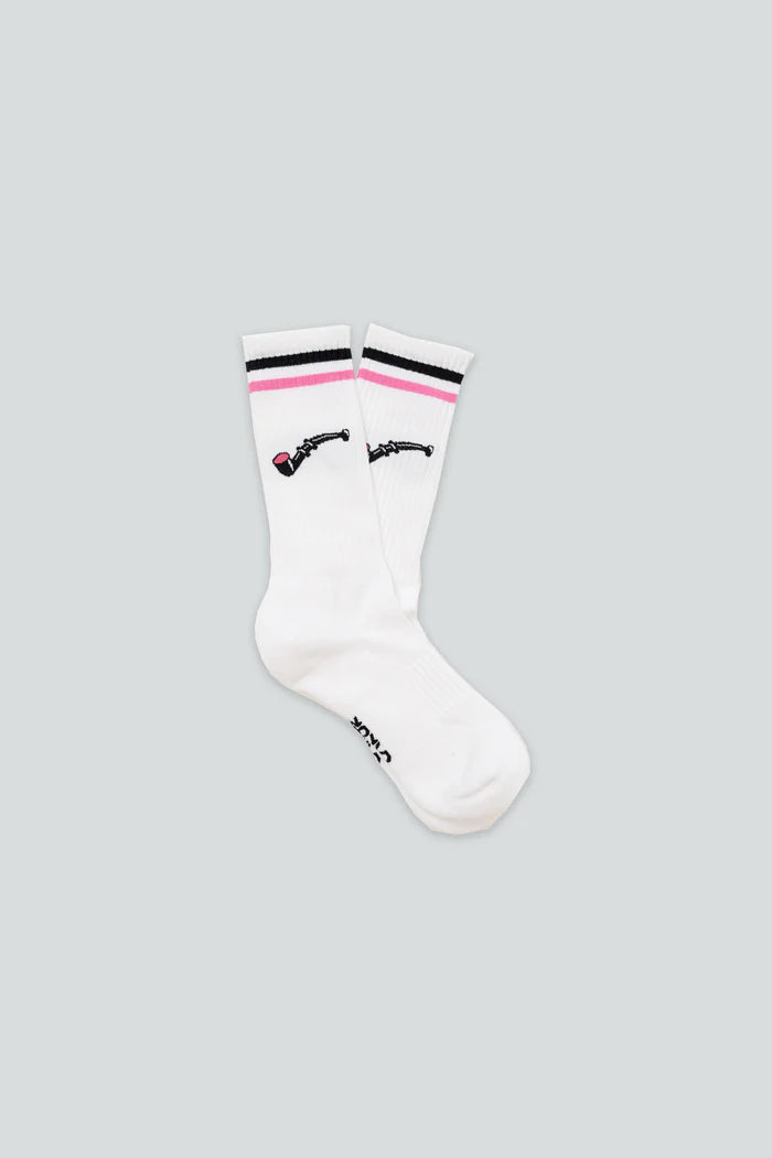 Lakridspibe Socks - White