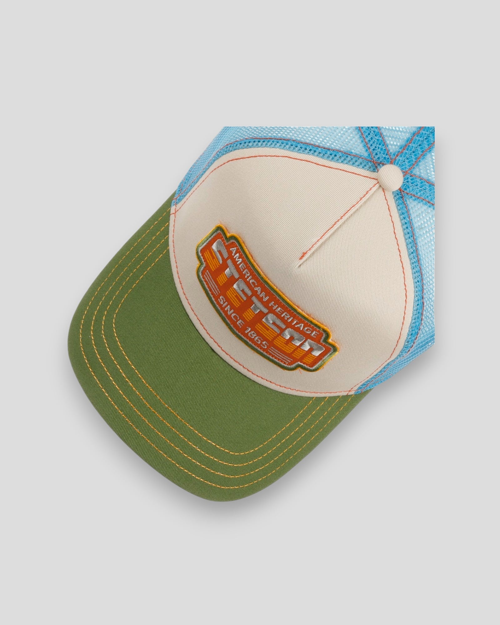 Trucker Cap Lightning - Beige/Green