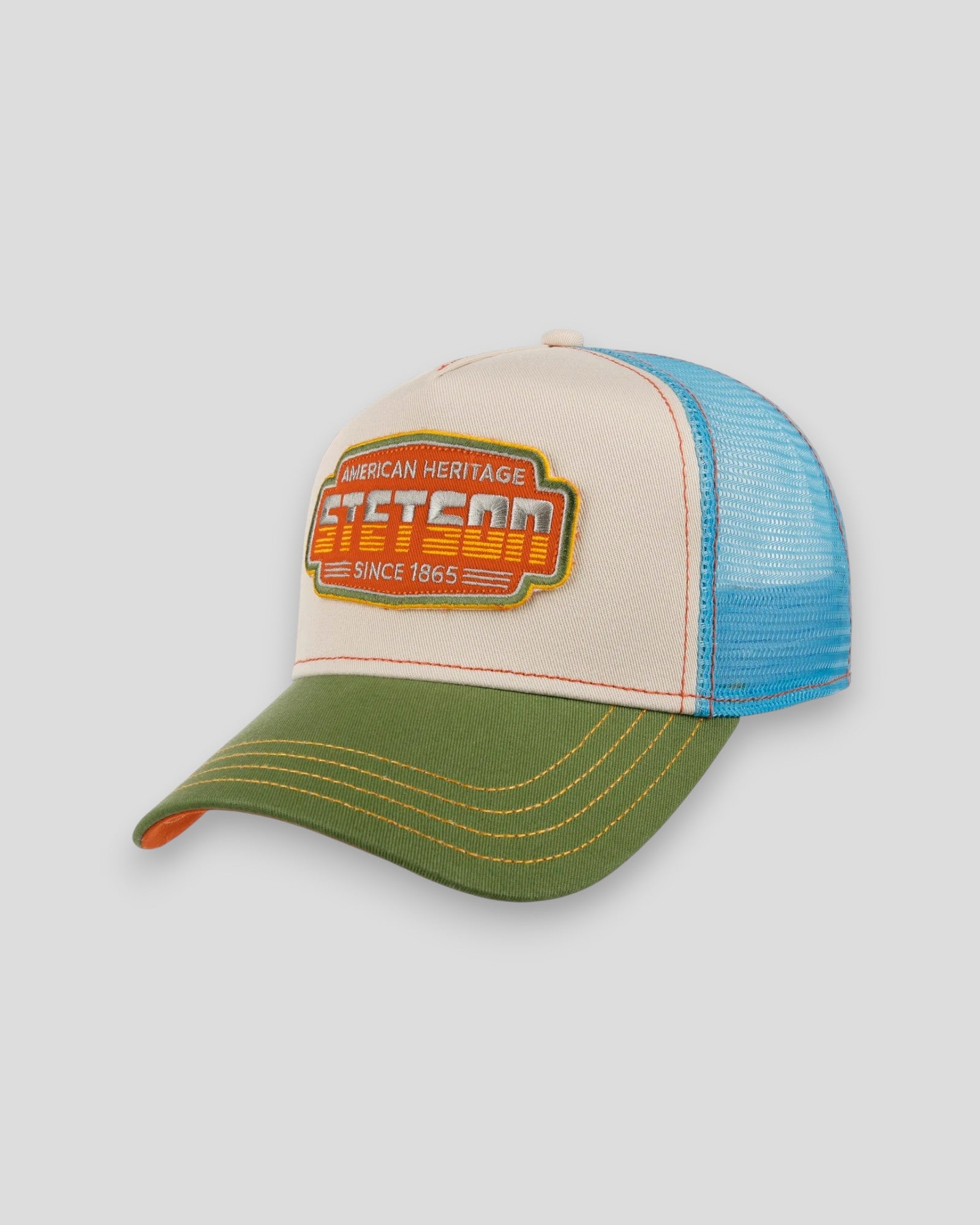 Trucker Cap Lightning - Beige/Green