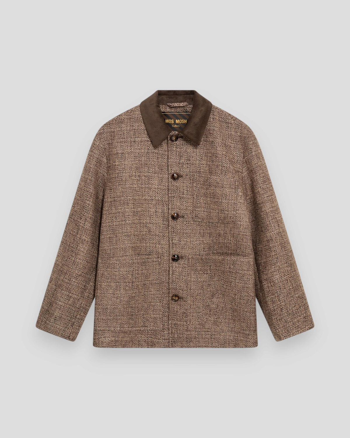 Warren Tweed Jacket - Chocolate Brown