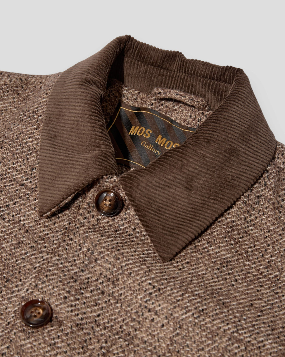Warren Tweed Jacket - Chocolate Brown