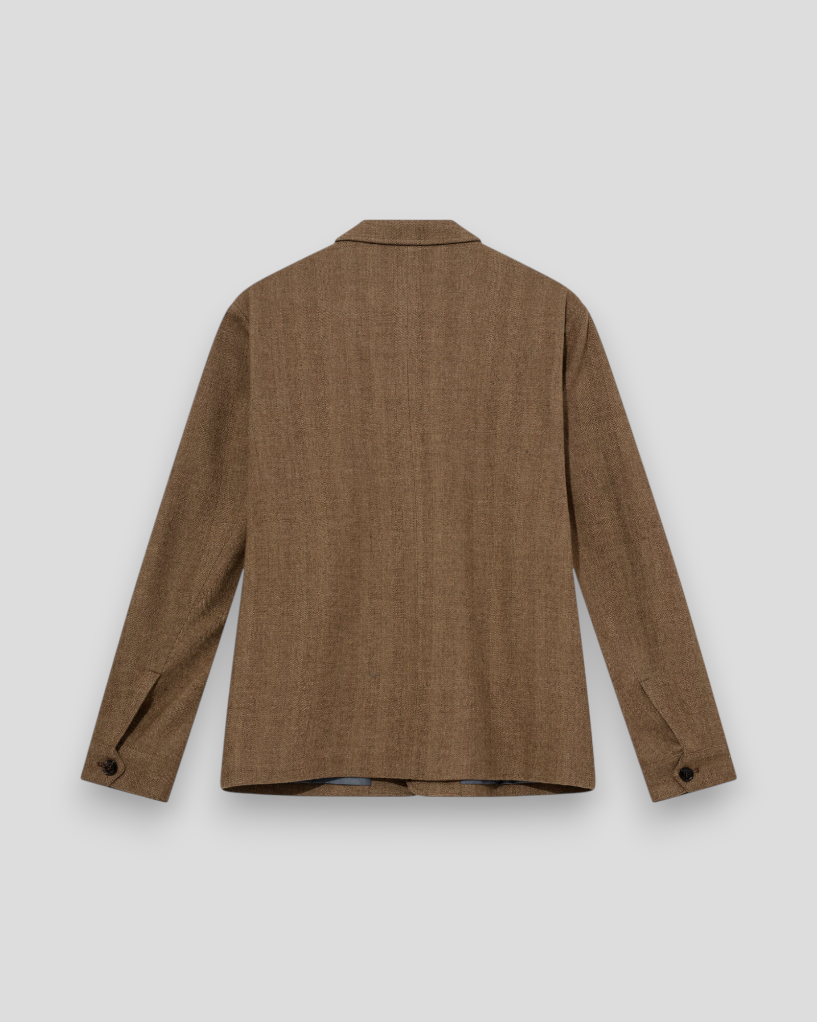 Conor Herringbone Jacket - Ermine