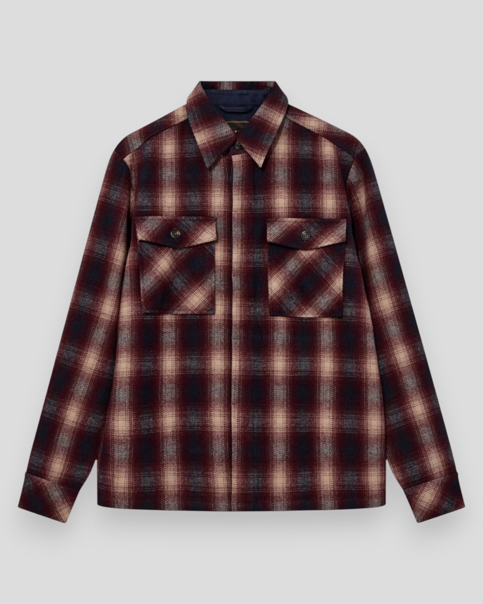 Blake Ning Overshirt - Salute Navy