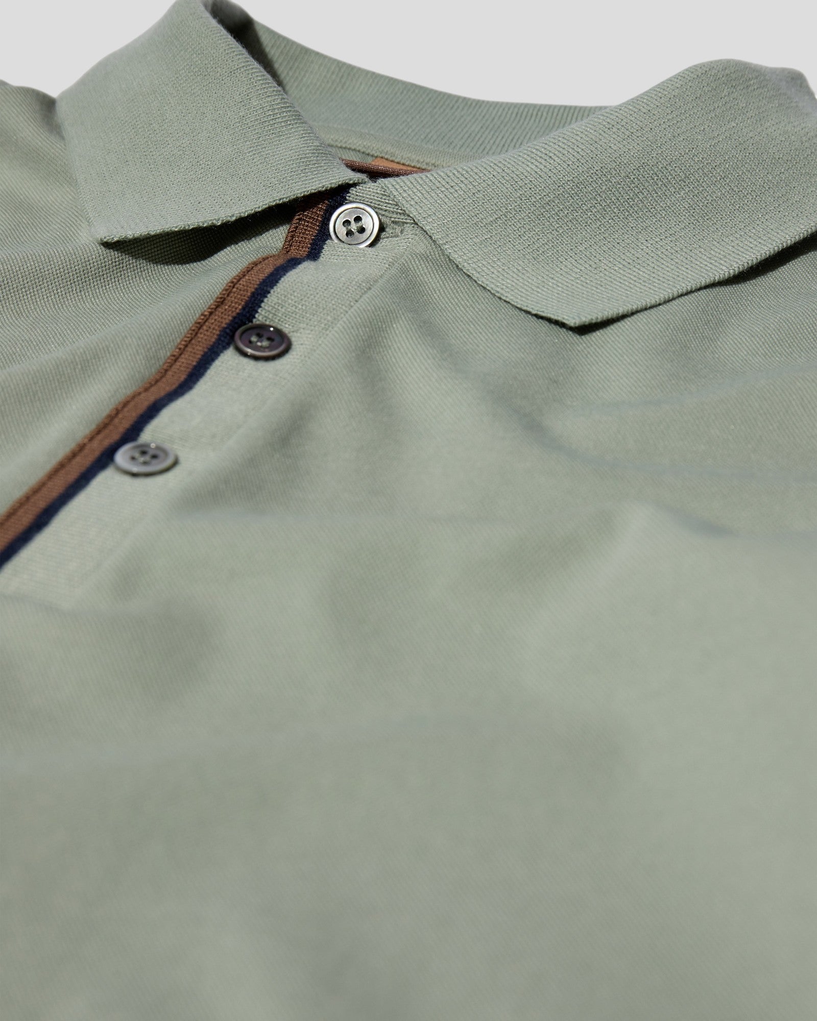 Harvey Polo SS Tee - Menthol Green
