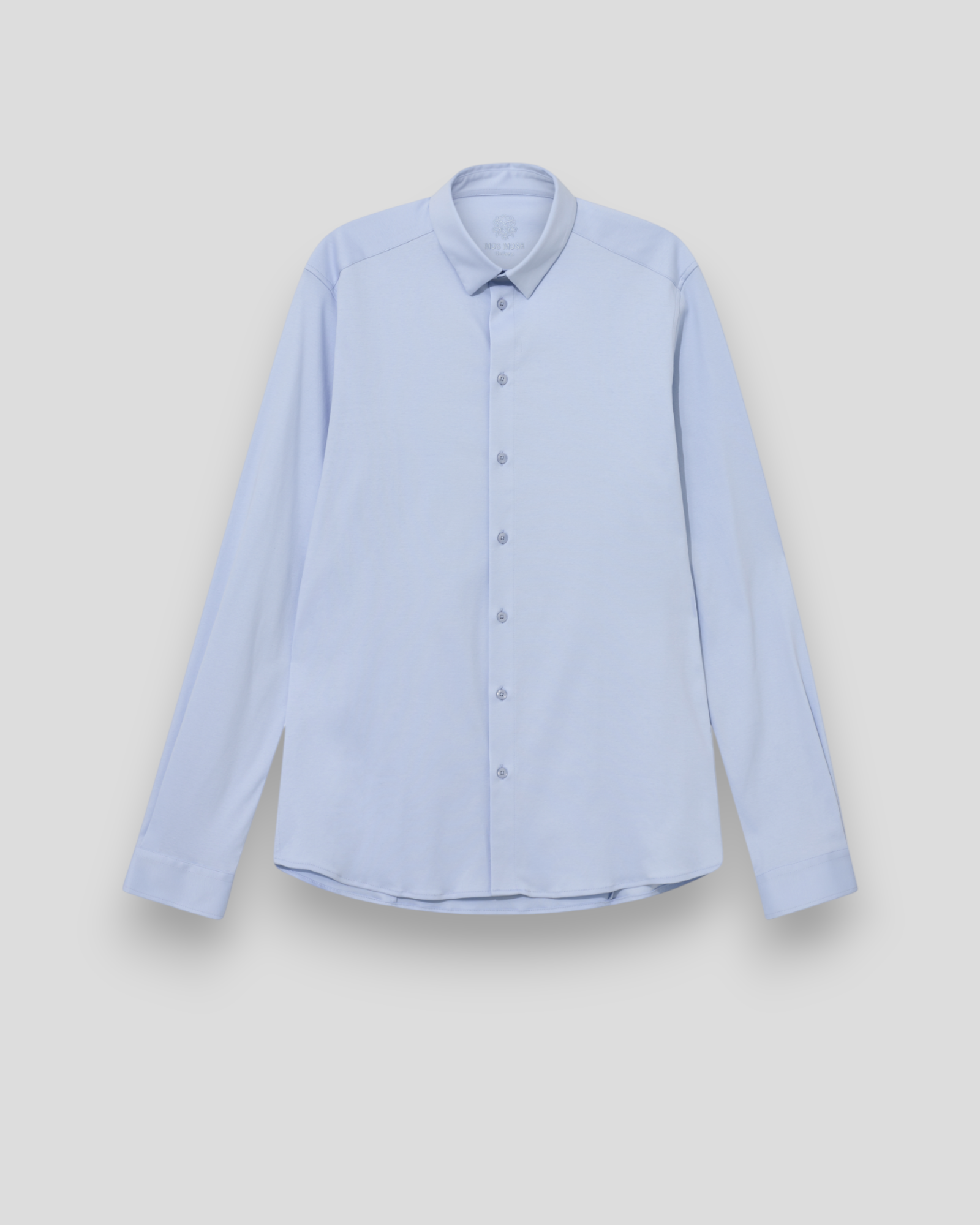 Marco Crunch Jersey Shirt - Light Blue