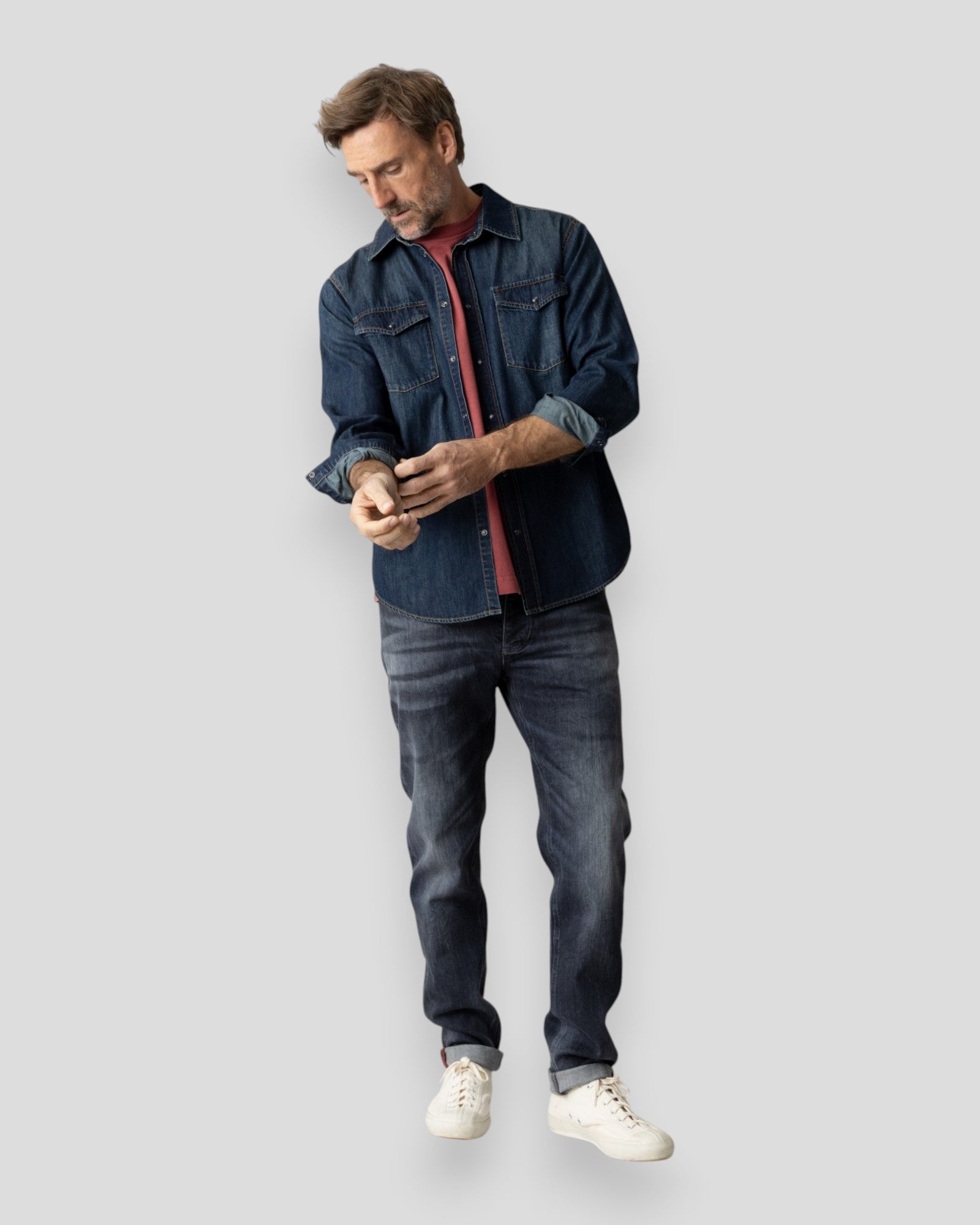 Andrew Trento Jeans - Dark Grey Denim