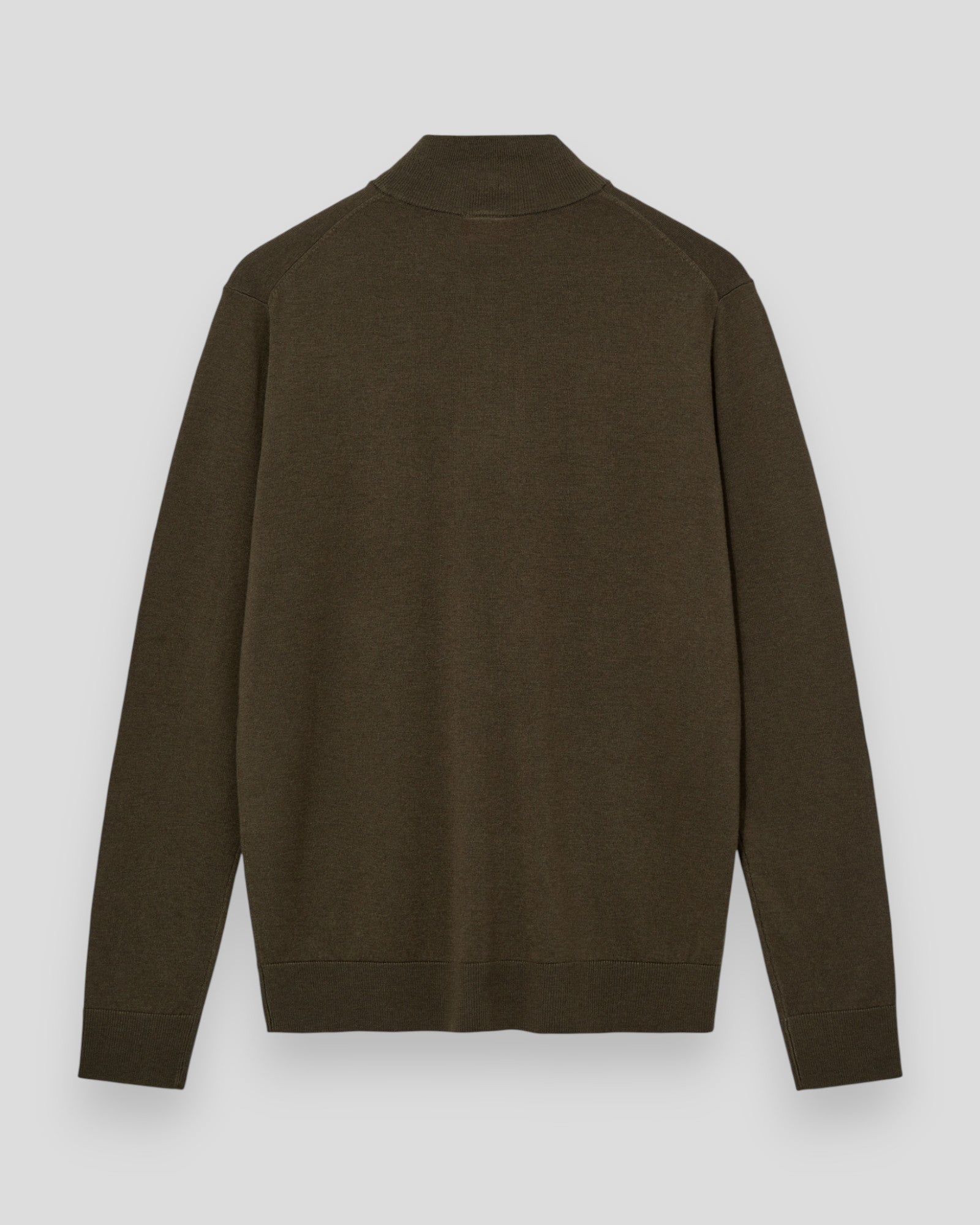 Adam Soft Zip Turtle Neck Knit - Grape Leaf