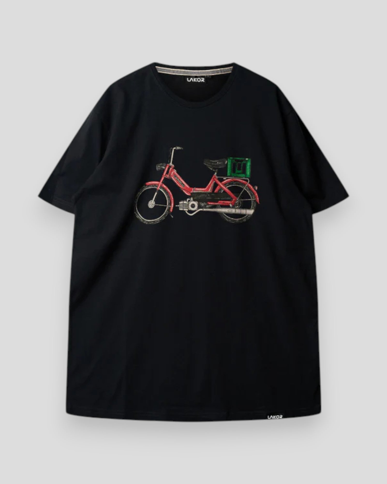 Red Maxi Tee - Moonless Night