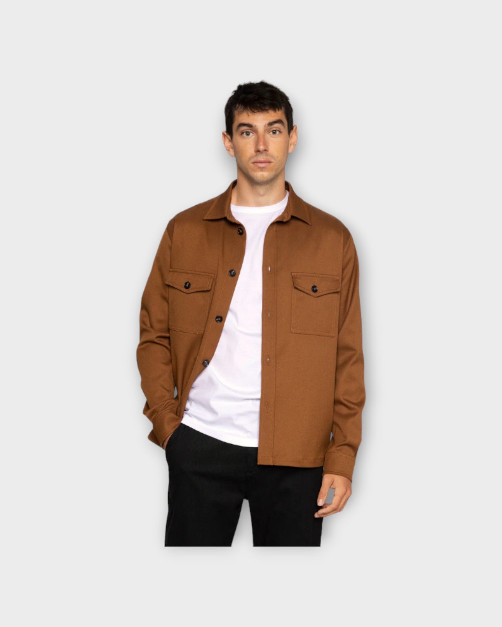 Birk Antonio Overshirt - Warm Camel