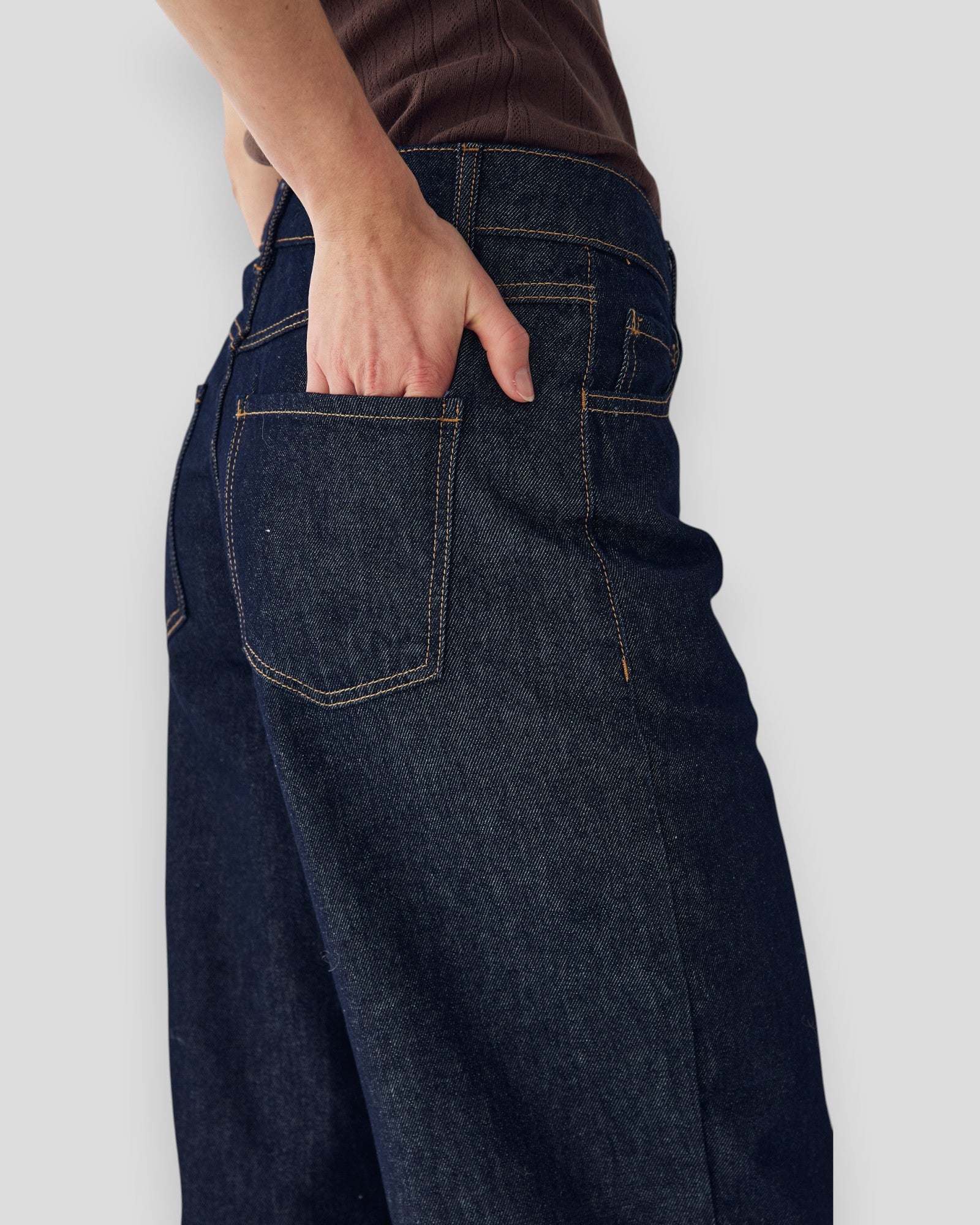 N-Katy MW Jeans - Rinse Wash