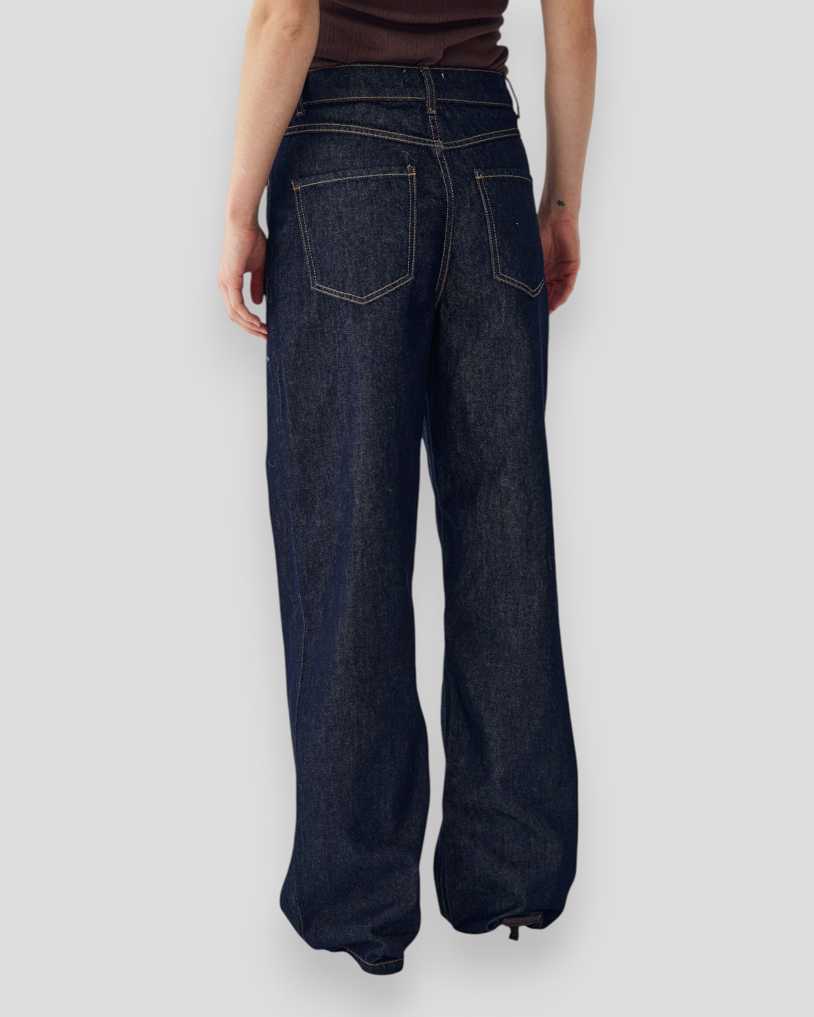 N-Katy MW Jeans - Rinse Wash