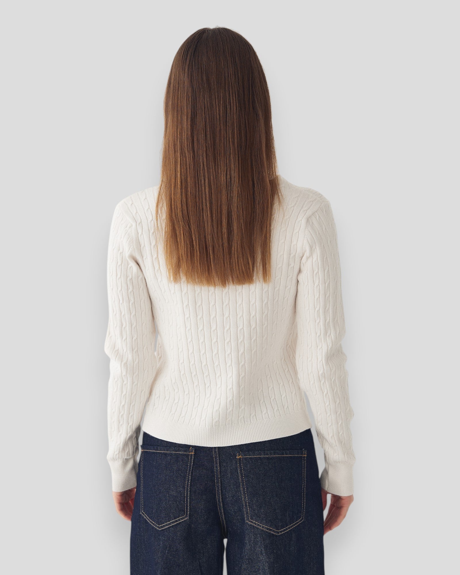 N-Laliah Knit Cardigan - Ivory