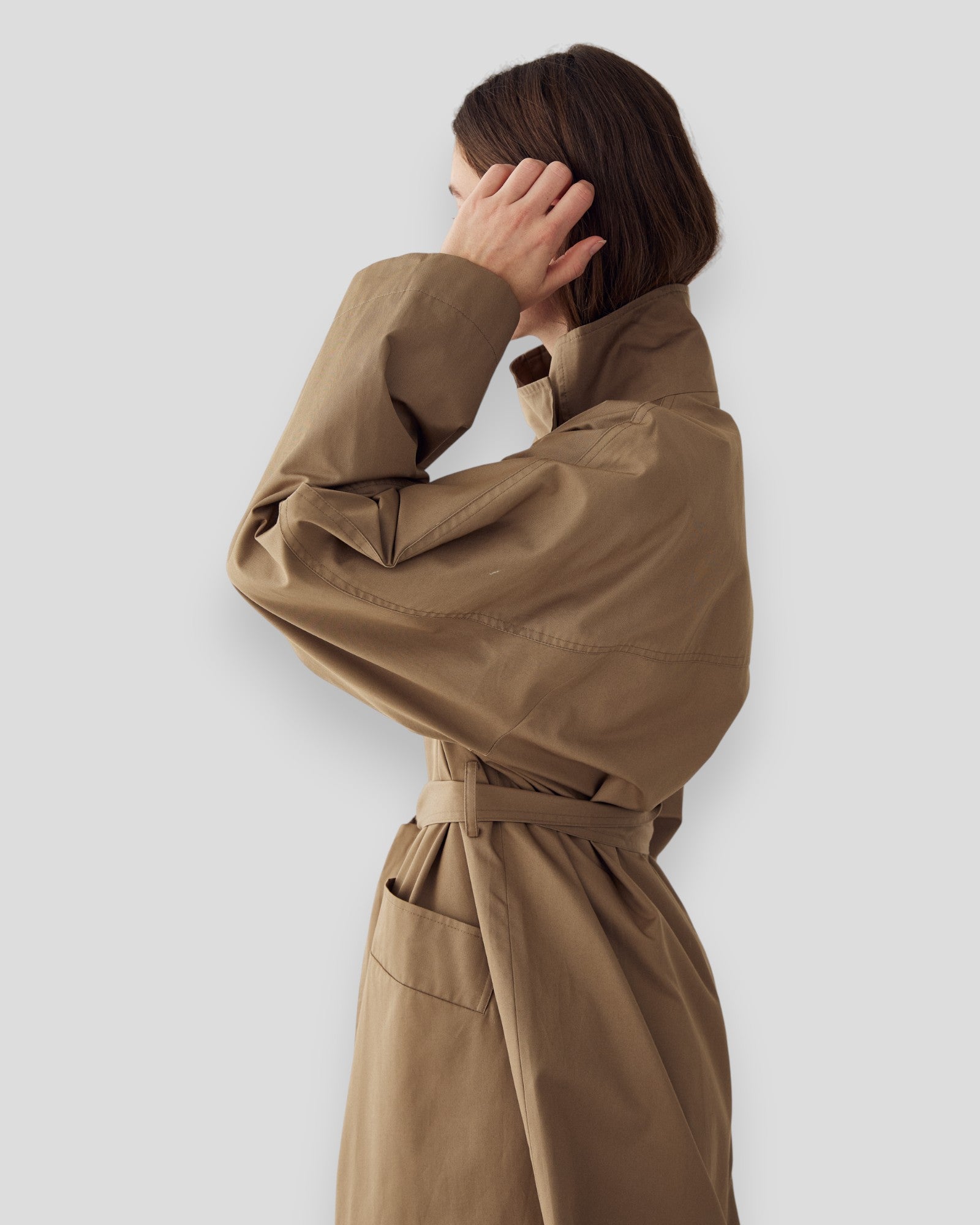 N-Makenzie Coat - Grey Sand