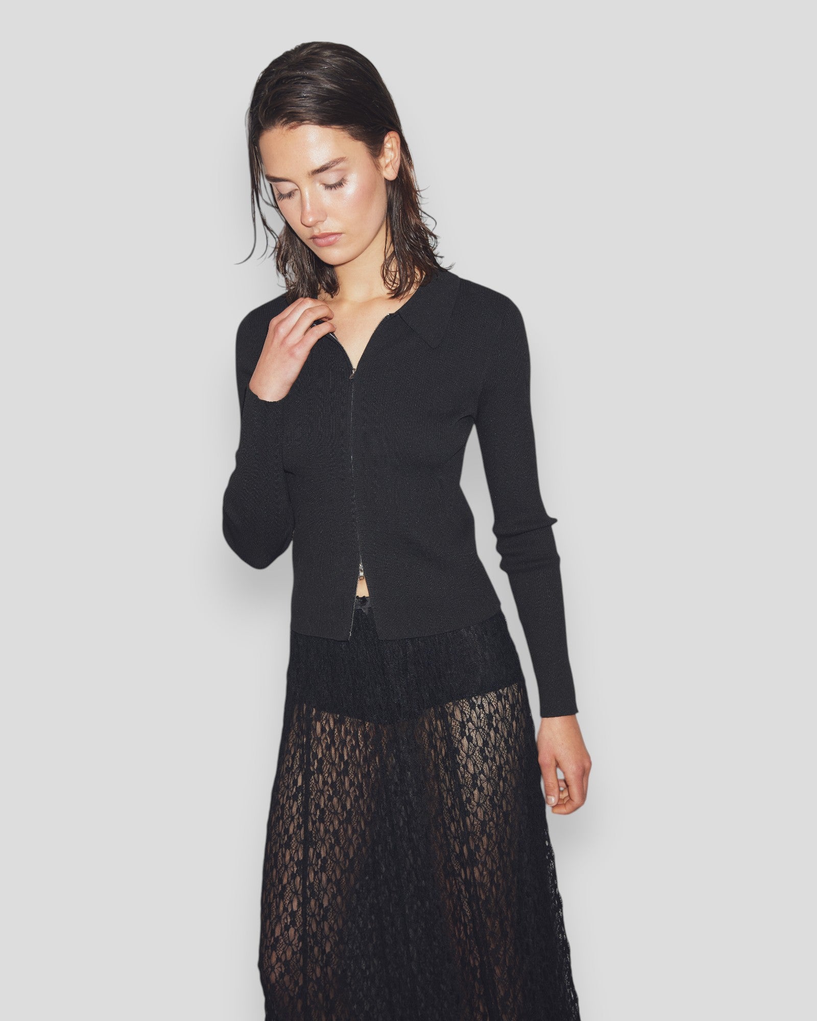 N-Lexanne Skirt - Black