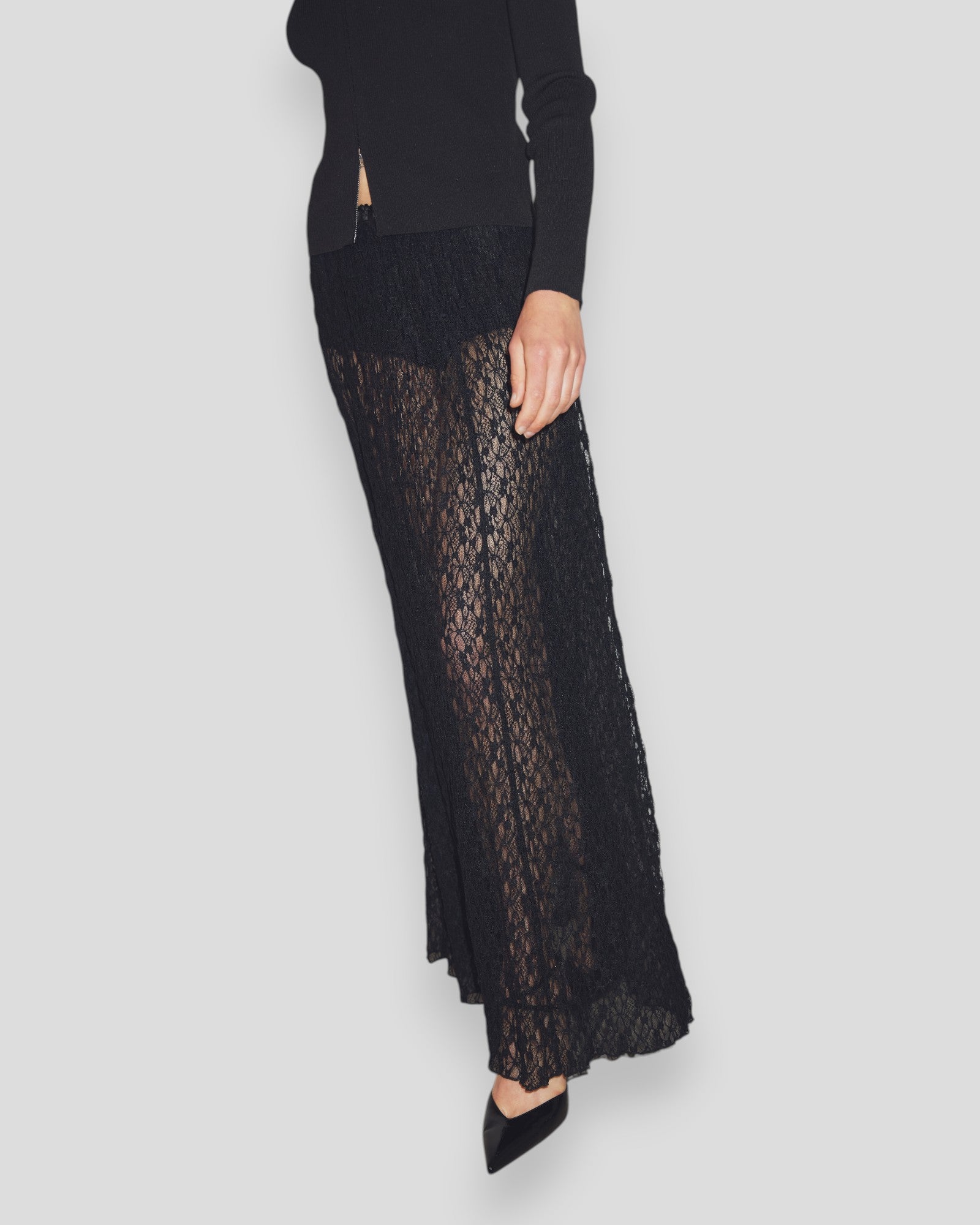 N-Lexanne Skirt - Black