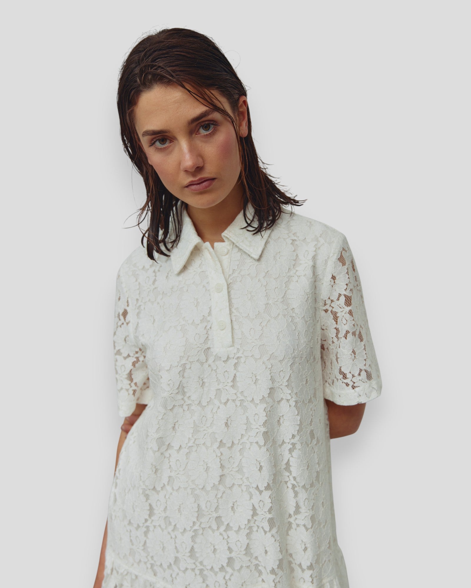 N-Lakesha Dress - Ivory