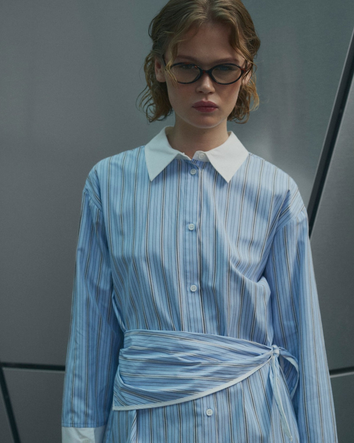 N-Marinelle Shirt - Coetta Blue Stripe