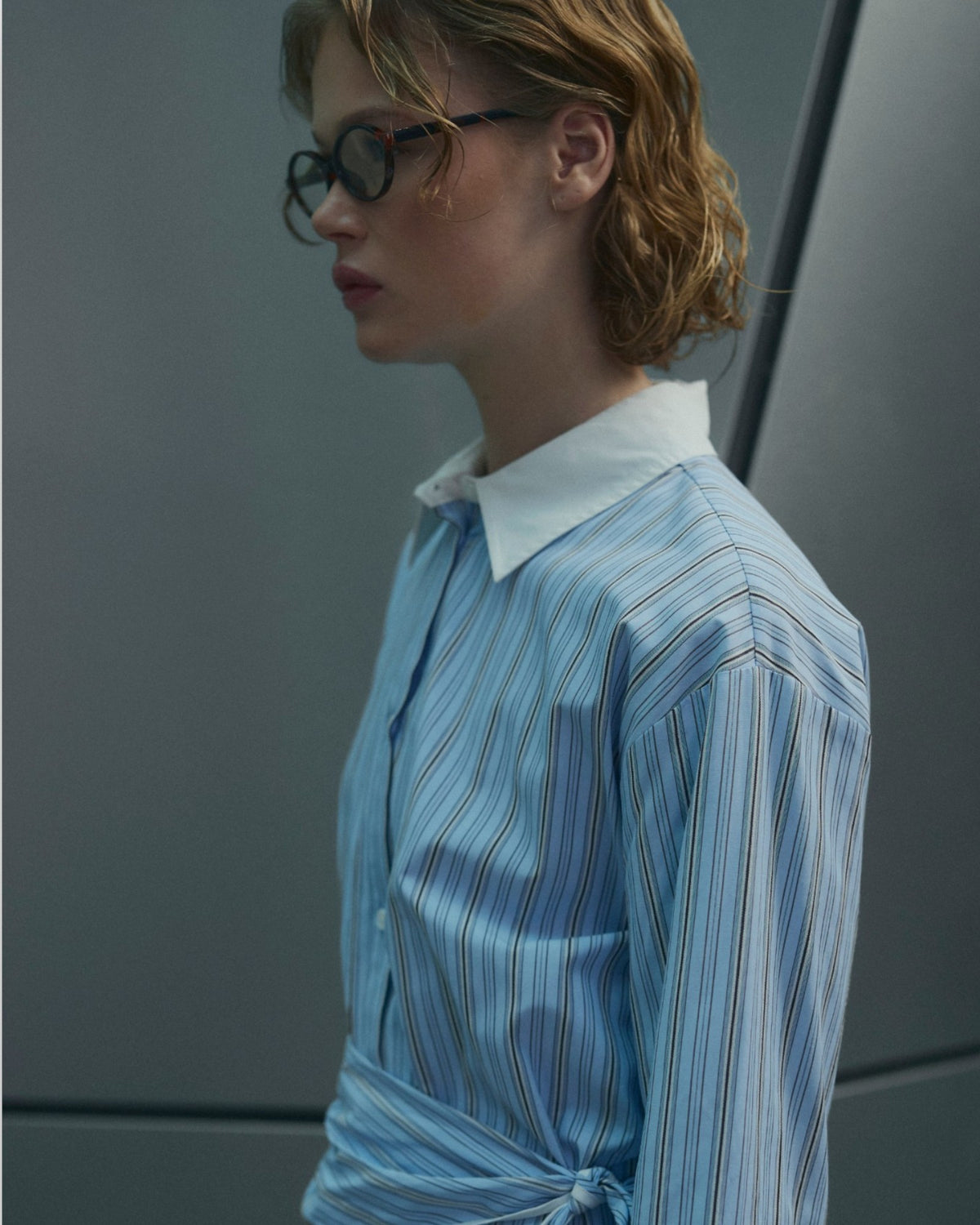 N-Marinelle Shirt - Coetta Blue Stripe